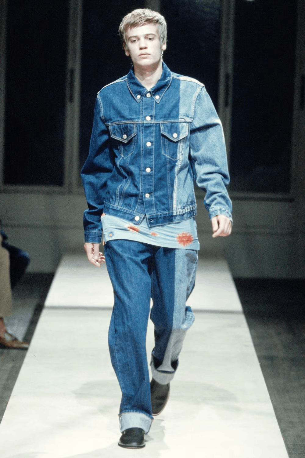 Yohji Yamamoto Yohji Yamamoto Pour Homme SS02 Flowers Printed Shirt Size US L / EU 52-54 / 3 - 7 Thumbnail