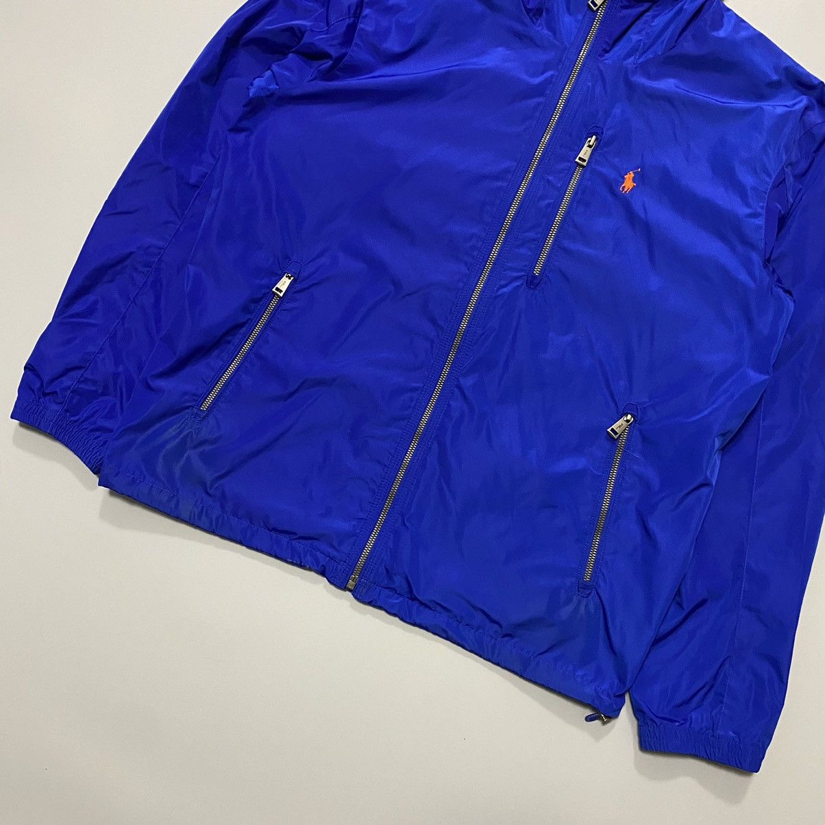 Polo Ralph Lauren Polo Ralph Lauren Nylon Mens Full Zip Jacket Size M Blue Size US M / EU 48-50 / 2 - 3 Thumbnail