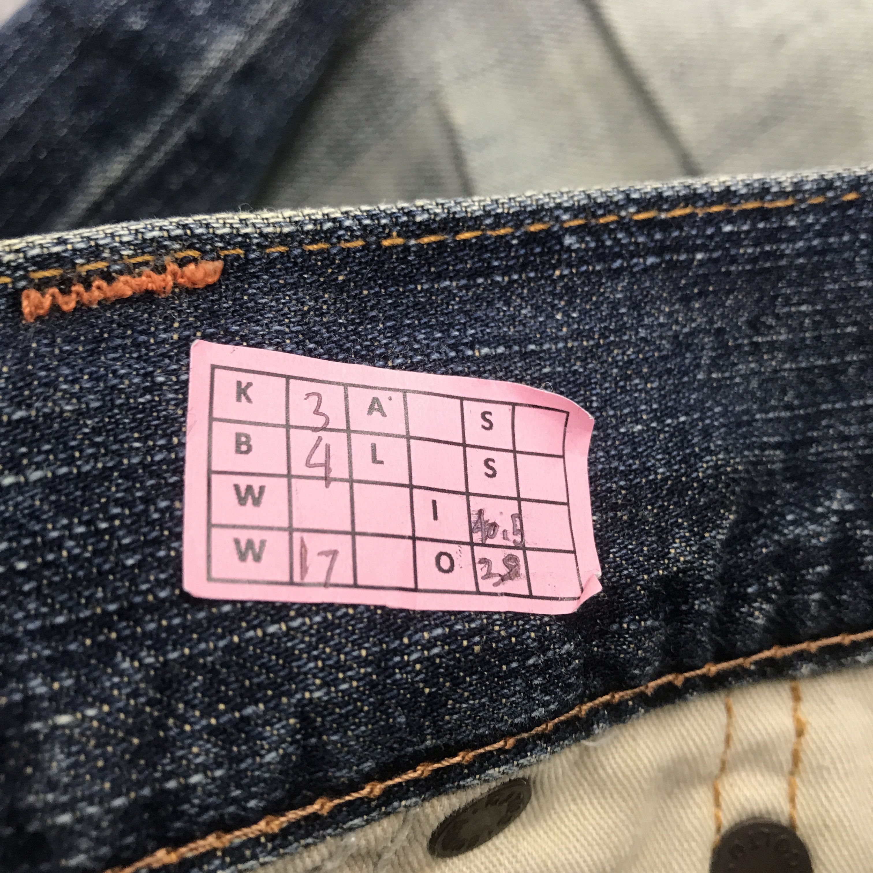 Edwin × Japanese Brand Rare Edwin distressed denim Jeans Size US 30 / EU 46 - 11 Thumbnail