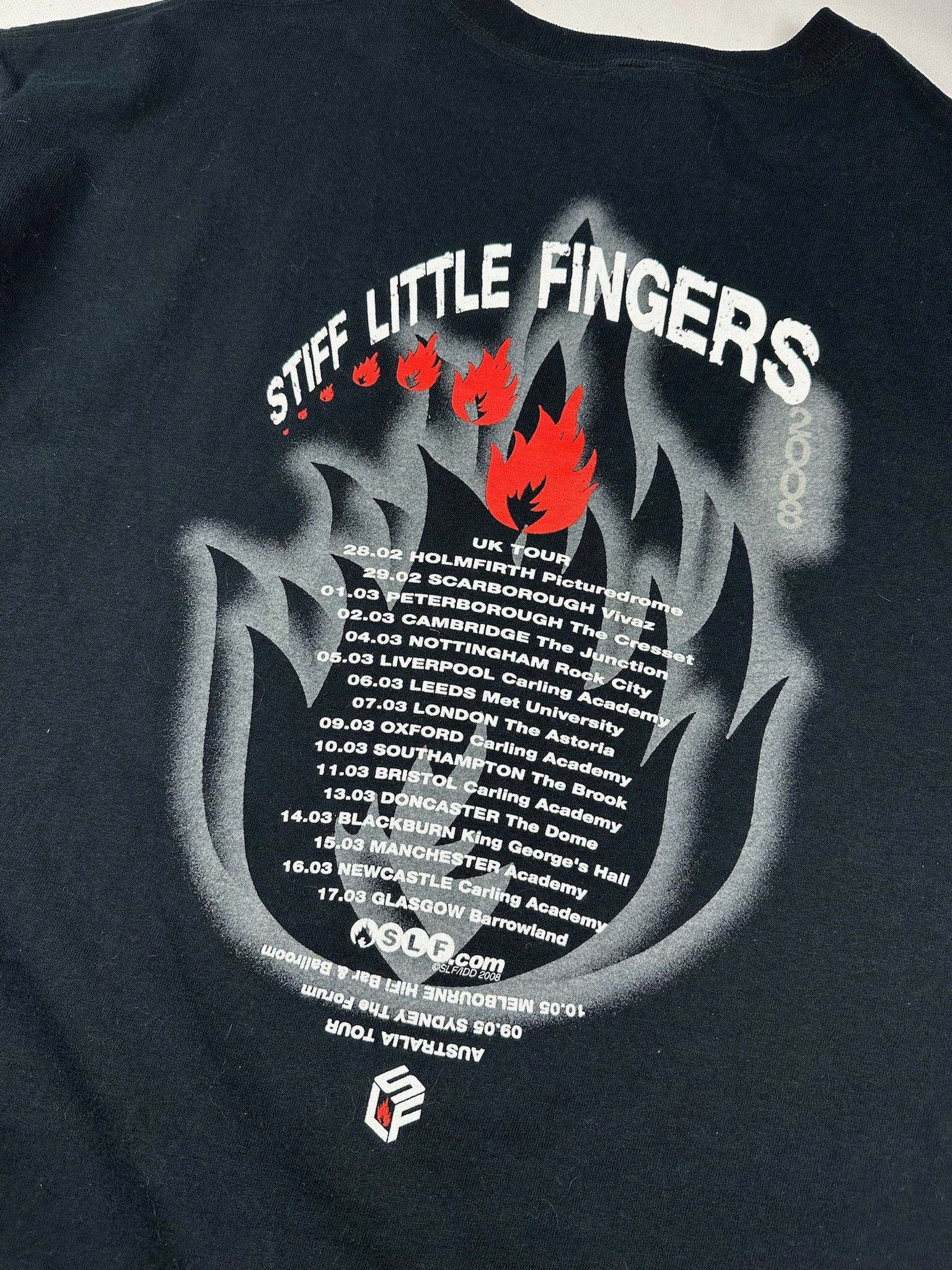 Vintage Stiff Little Fingers Punk Rock Band Tee Size US XL / EU 56 / 4 - 6 Thumbnail