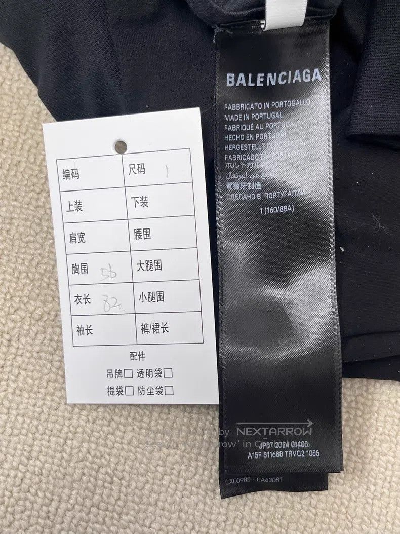 Balenciaga Balenciaga Short Sleeve Alphabet Printed Round Neck T-Shir Size US S / EU 44-46 / 1 - 4 Thumbnail