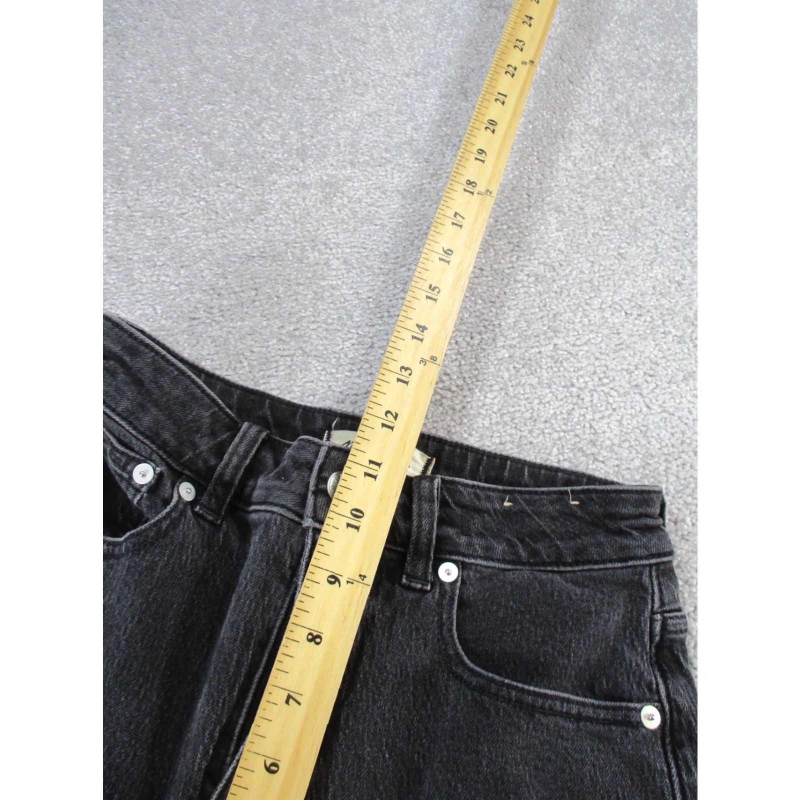 Madewell Madewell Jeans Womens 25 Curvy 90s Straight Gray Denim Size 42" / US 20 - 6 Thumbnail