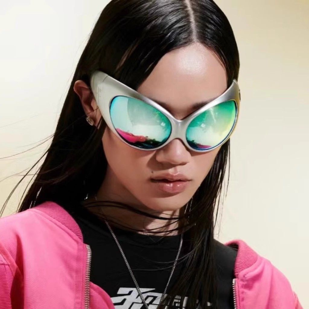 Electric Visual Dark Street ins style custom avant-garde sunglasses Size ONE SIZE - 1 Thumbnail