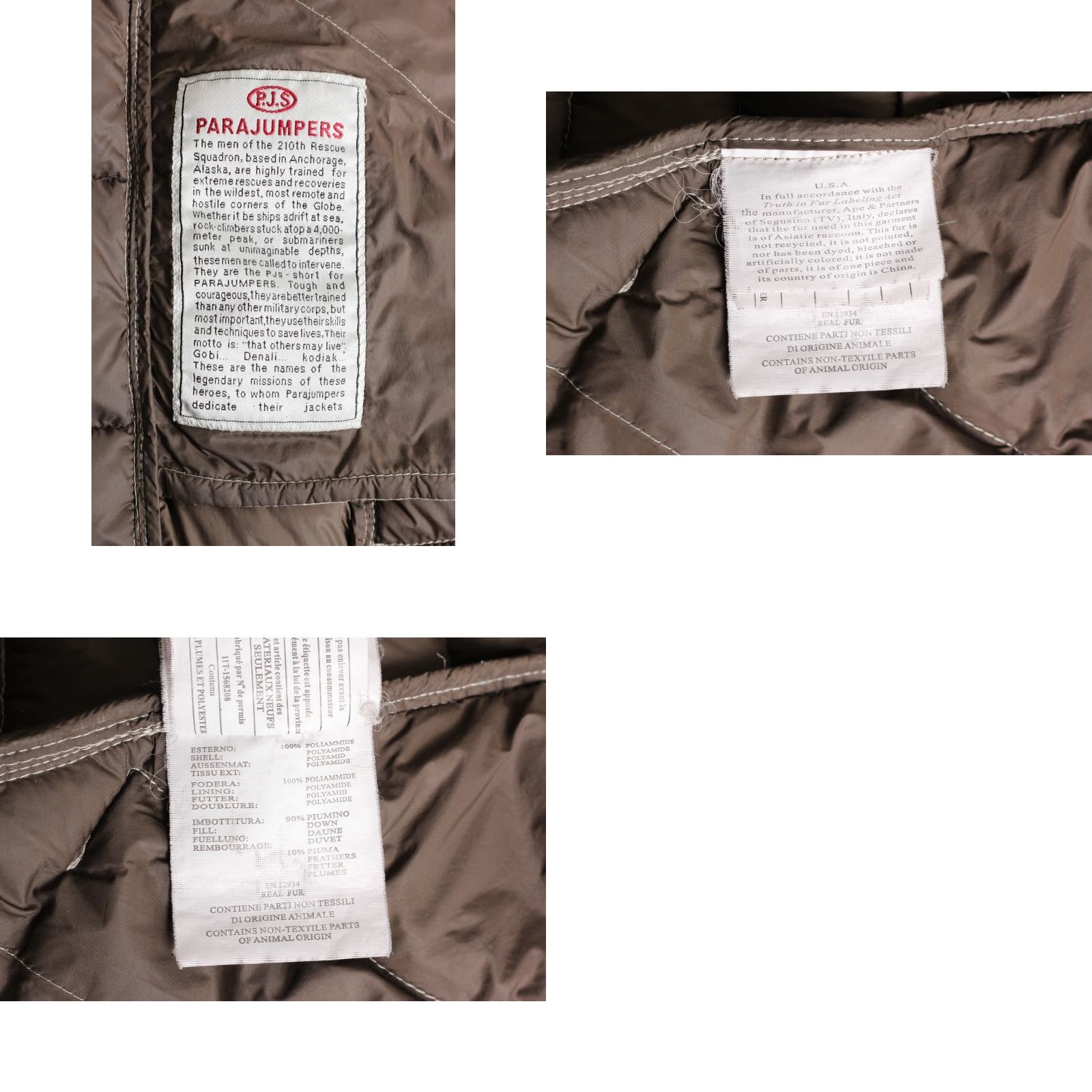 Parajumpers VINTAGE PARAJUMPERS ANGIE SPECIAL EDITION 5 Year Hooded Down Parka Jacket Women Size S Size S / US 4 / IT 40 - 8 Thumbnail