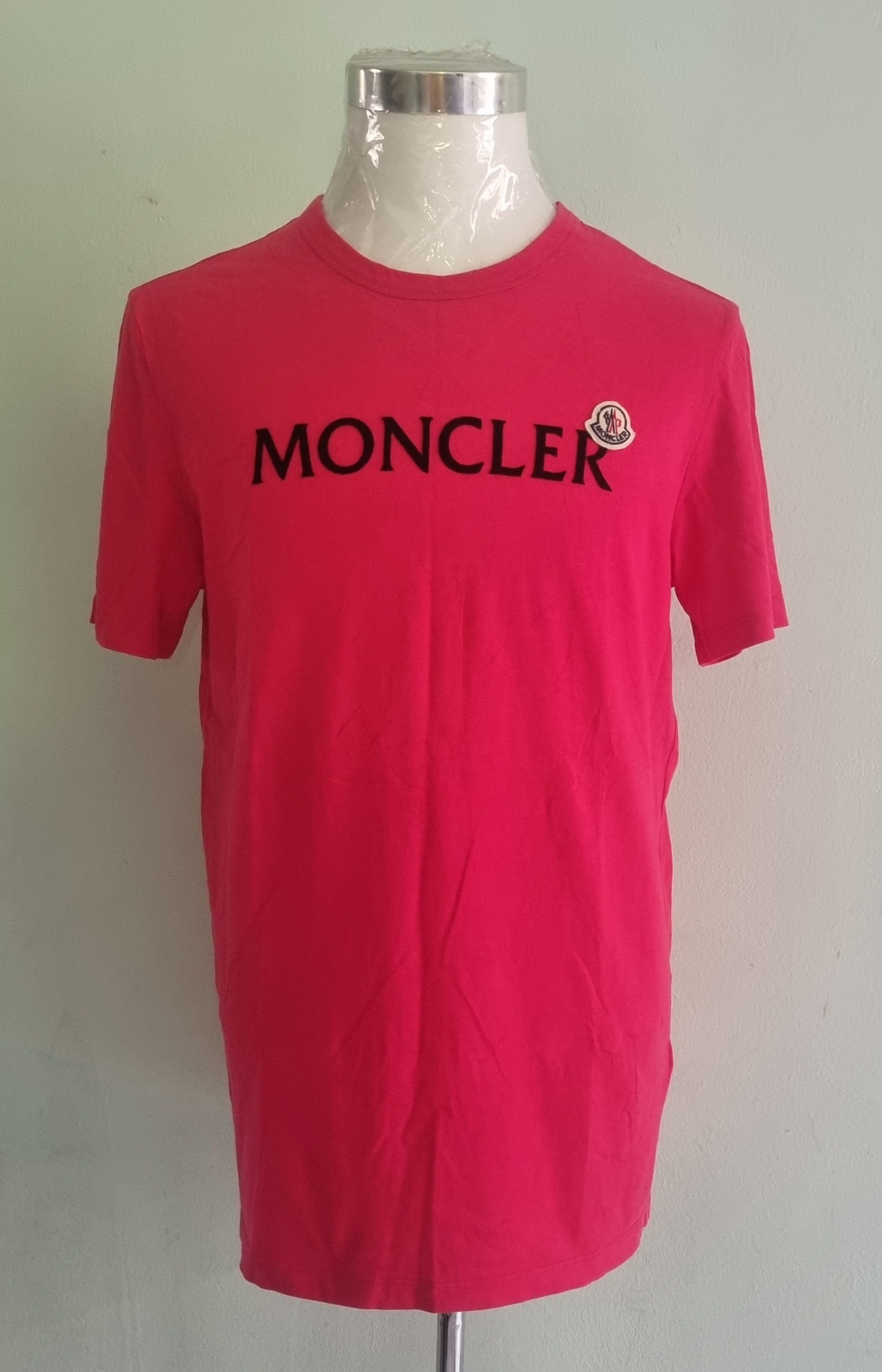 Moncler Moncler Pink T Shirt Size US M / EU 48-50 / 2 - 1 Thumbnail