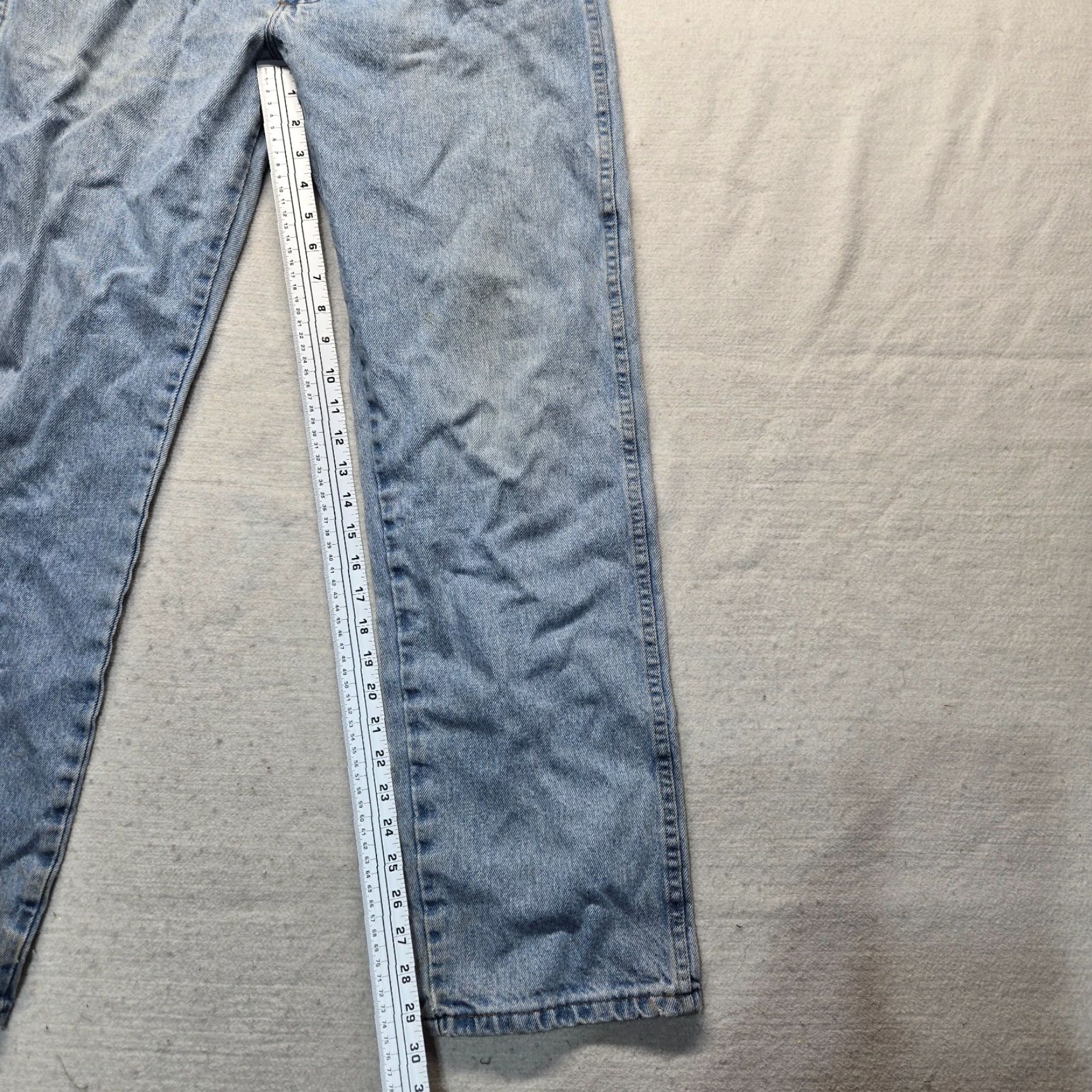 Wrangler Wrangler Jeans Denim Pants Tapered 96501SL Adult Men's 34 x 32 Blue Cotton Denim Vintage No Size US 32 / EU 48 - 6 Thumbnail