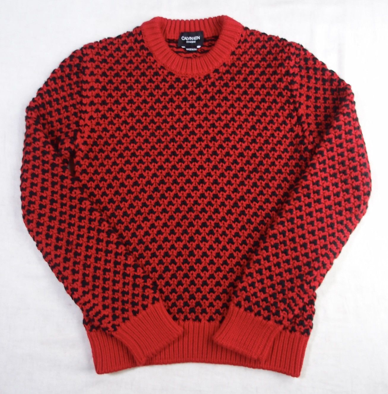 Calvin Klein 205W39NYC Calvin Klein 205W39NYC Raf Simons Heavy Knit Sweater Size US S / EU 44-46 / 1 - 4 Thumbnail