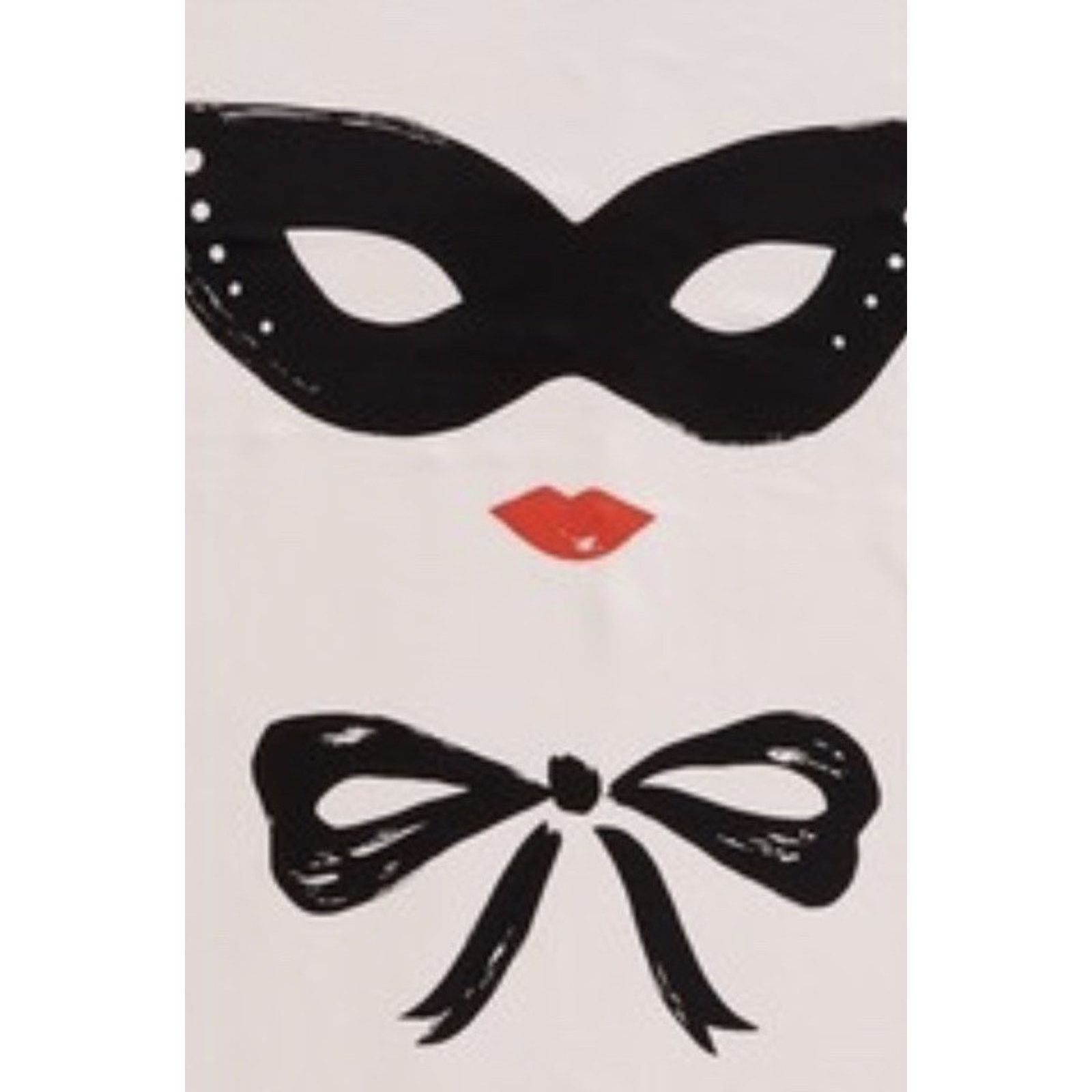 Kate Spade KATE SPADE NEW YORK Masquerade Lips 33” Square Scarf Iconic Size ONE SIZE - 1 Thumbnail