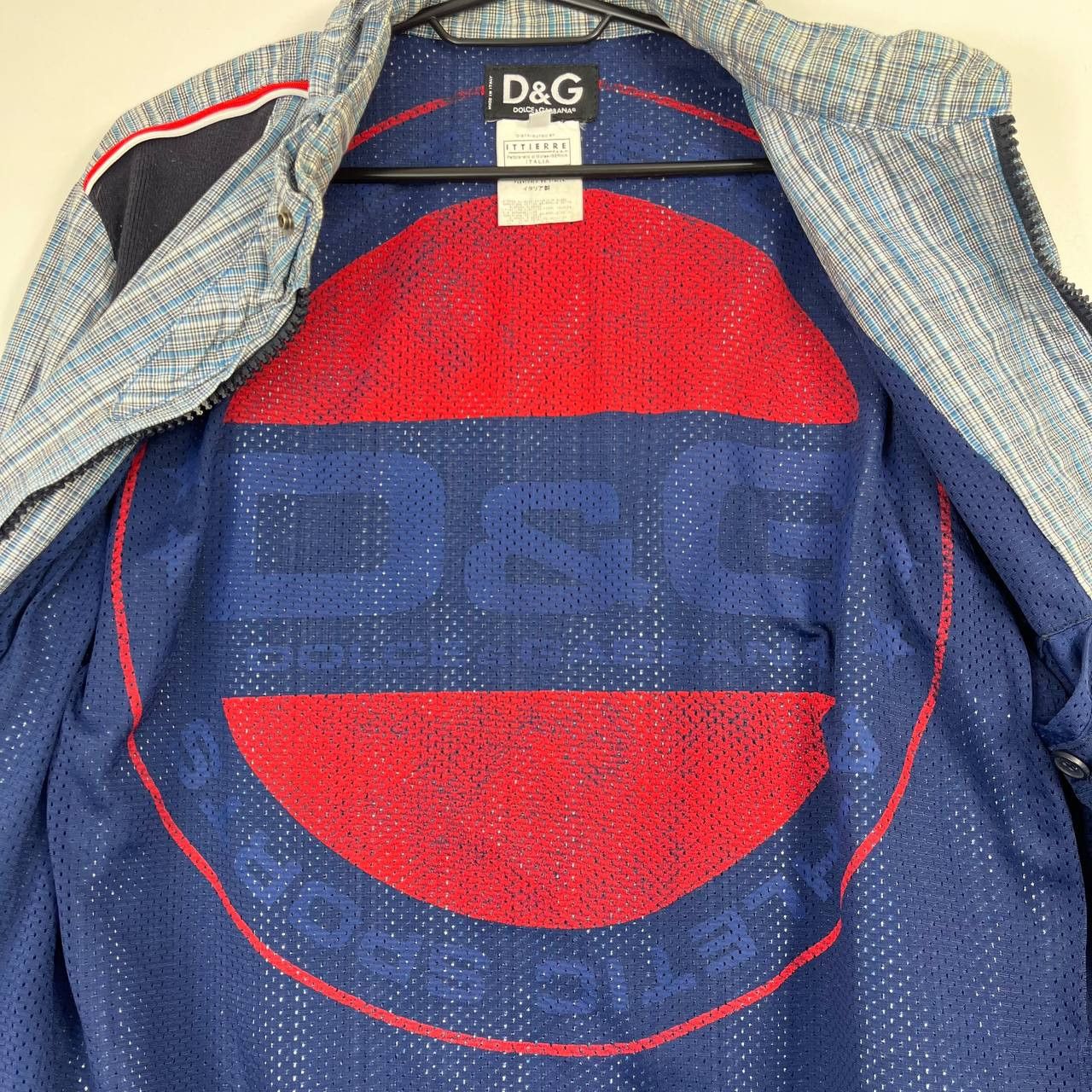 Dolce & Gabbana Dolce & Gabbana D&G Plaid Bomber Jacket Made In Italy Size L Size US L / EU 52-54 / 3 - 2 Thumbnail