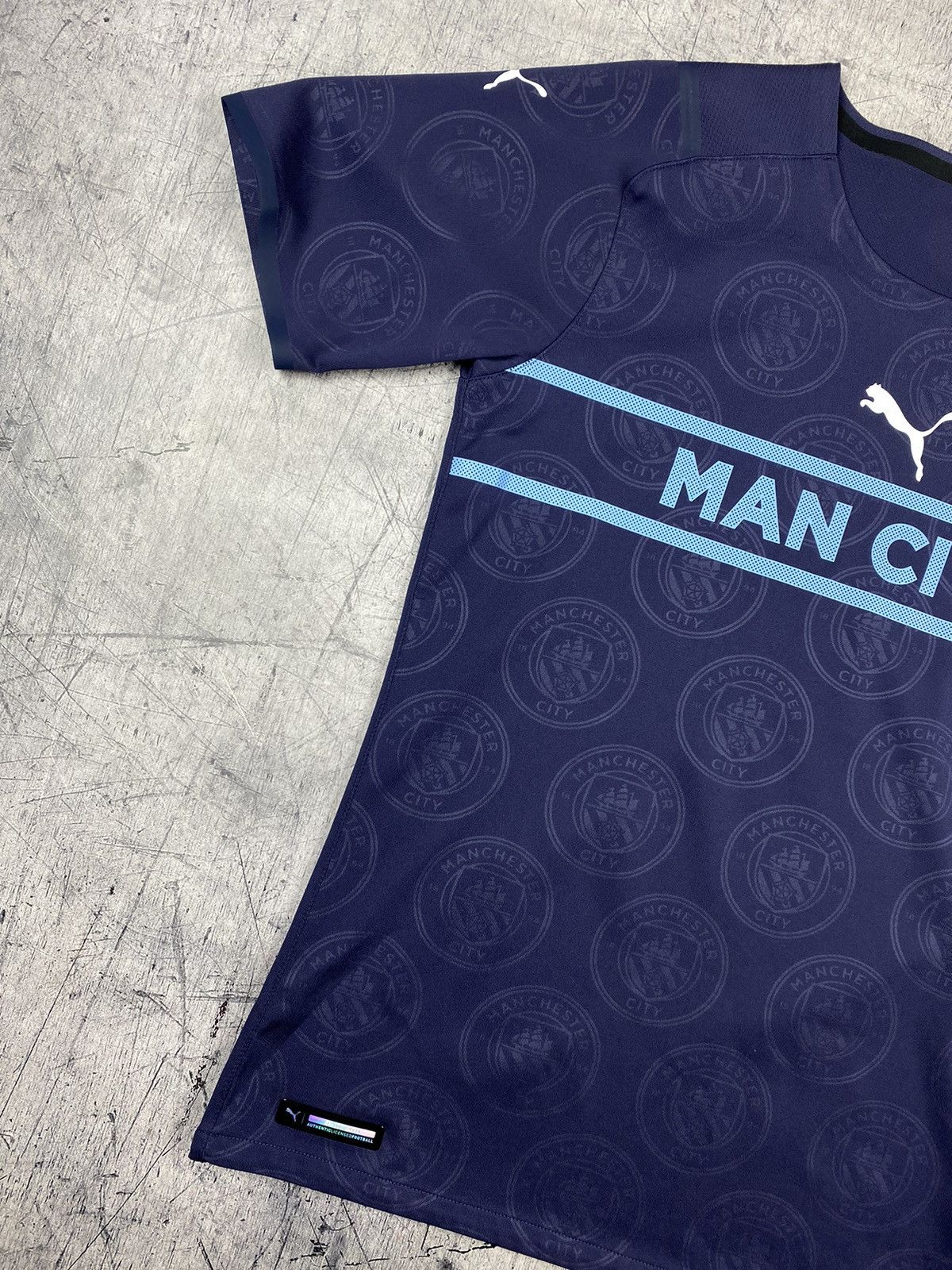 Puma Manchester City Puma Soccer Jersey football Tee T Shirt Size US S / EU 44-46 / 1 - 3 Thumbnail