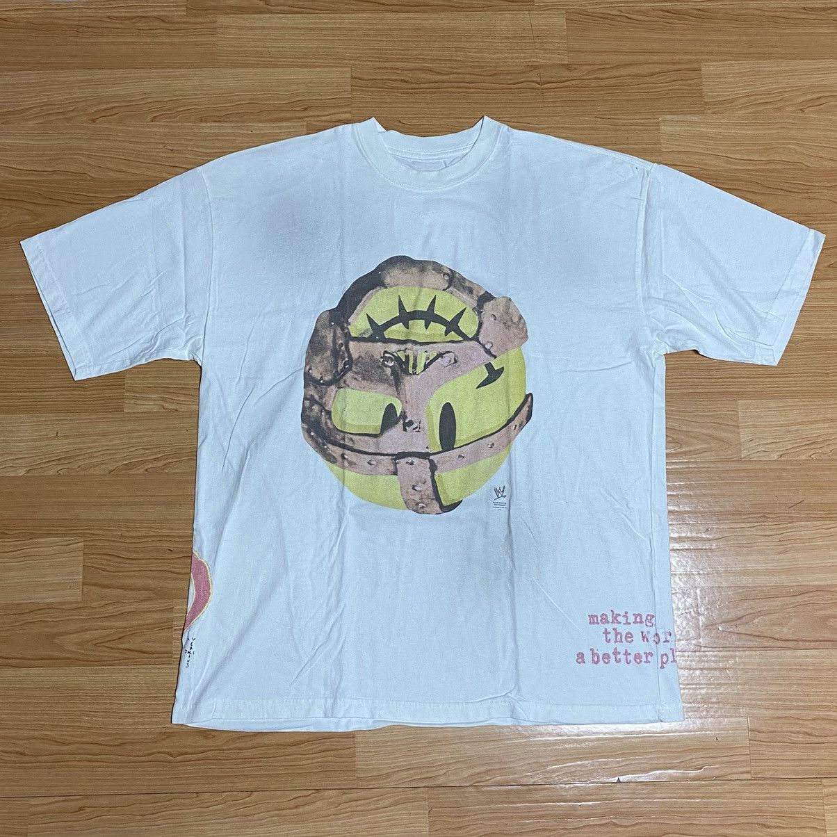 Travis Scott × WWE Travis Scott Cactus Jack x WWE Mankind Tee XXL 2XL Size US XXL / EU 58 / 5 - 1 Thumbnail