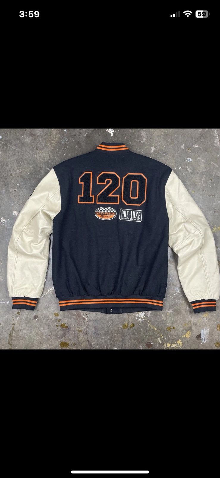 Harley Davidson Authentic Harley Davidson Varsity Jacket 120th Anniversary Size US M / EU 48-50 / 2 - 2 Thumbnail