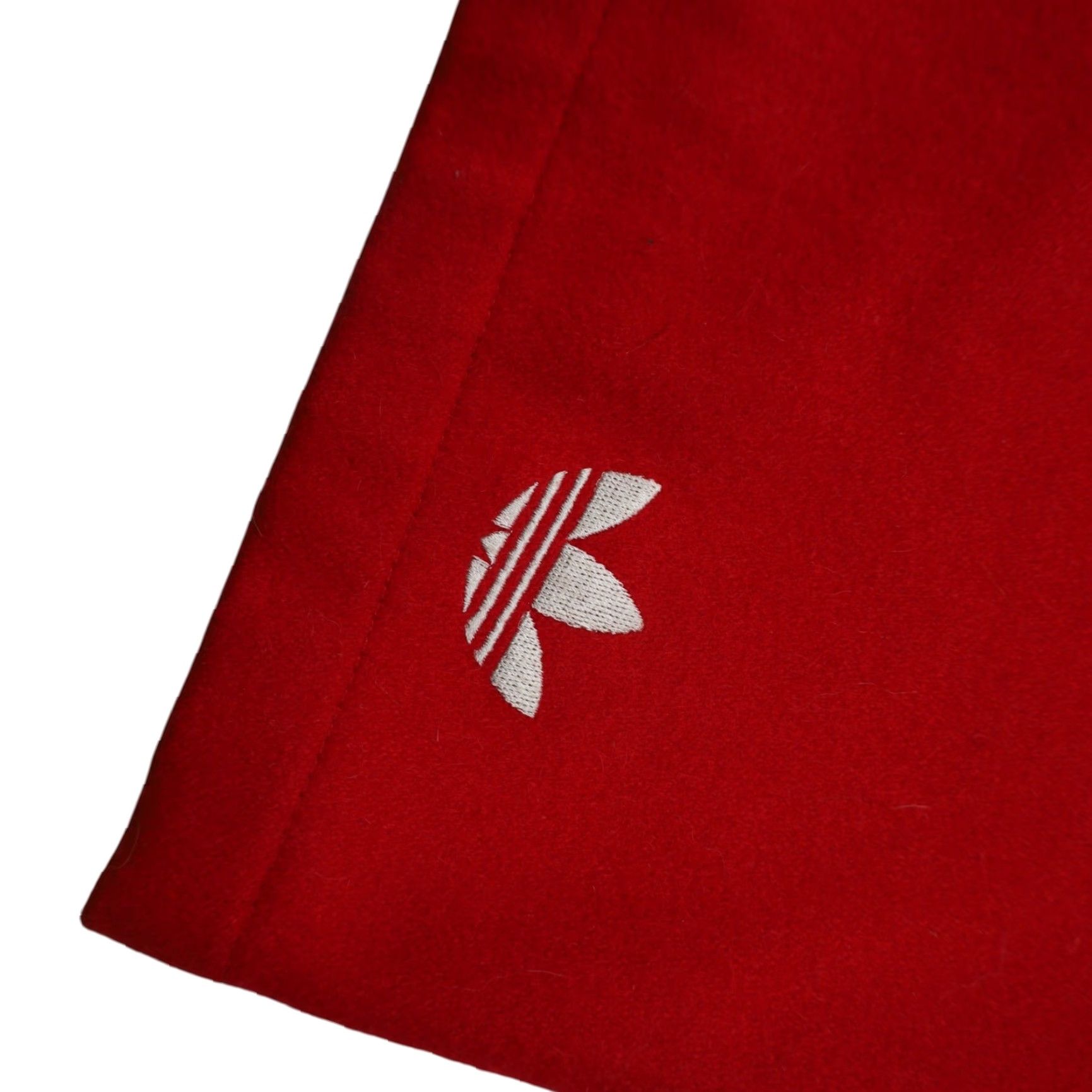 Adidas VINTAGE Adidas x Carlo Gruber Chevron Wool Skirt 32"W 23" Red Women Knee Length Size 32W Pencil Mens? Size 24" / US 00 / IT 34 - 4 Thumbnail