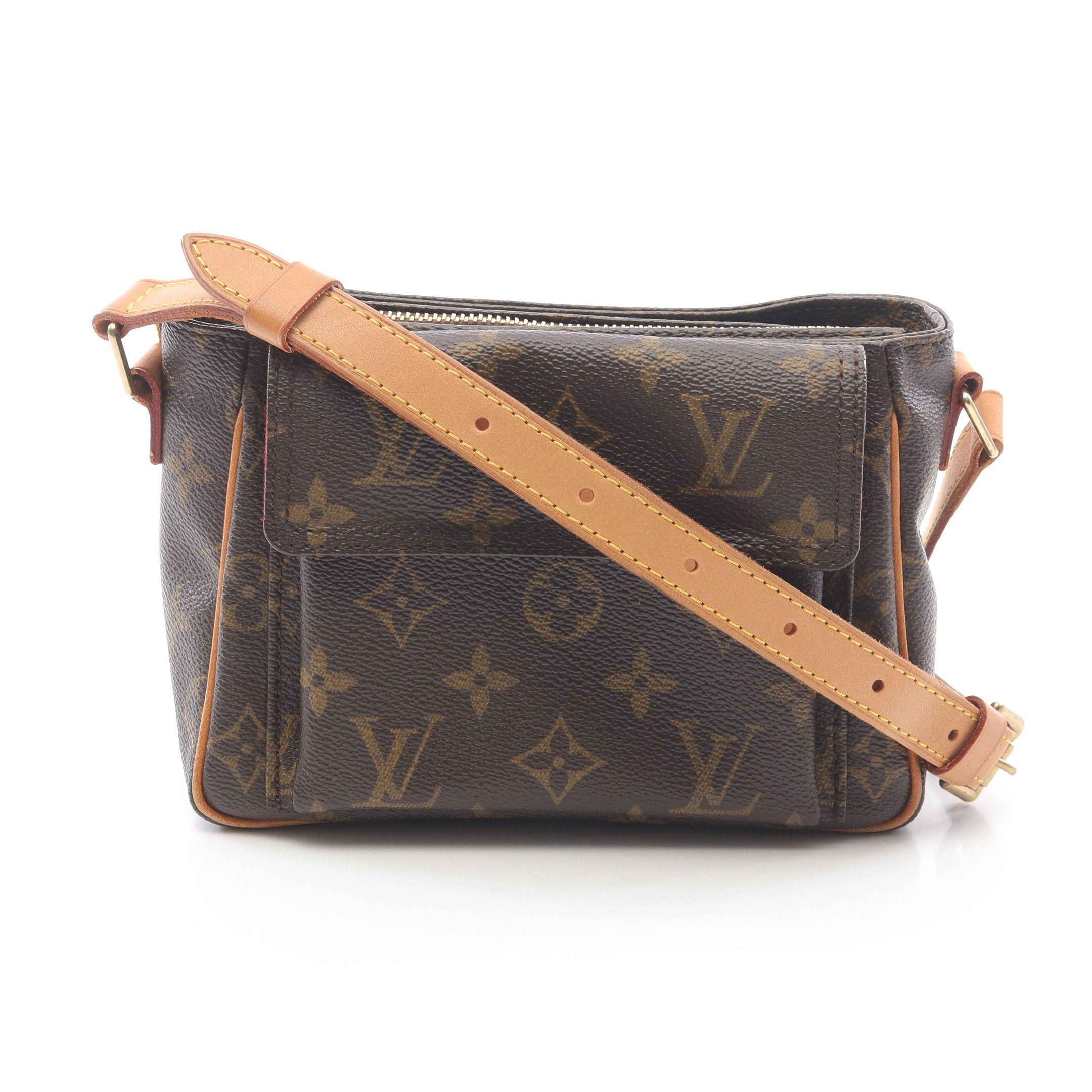 Louis Vuitton Louis Vuitton Viva Cite Pm Monogram Shoulder Bag Leather Brown Size ONE SIZE - 1 Thumbnail