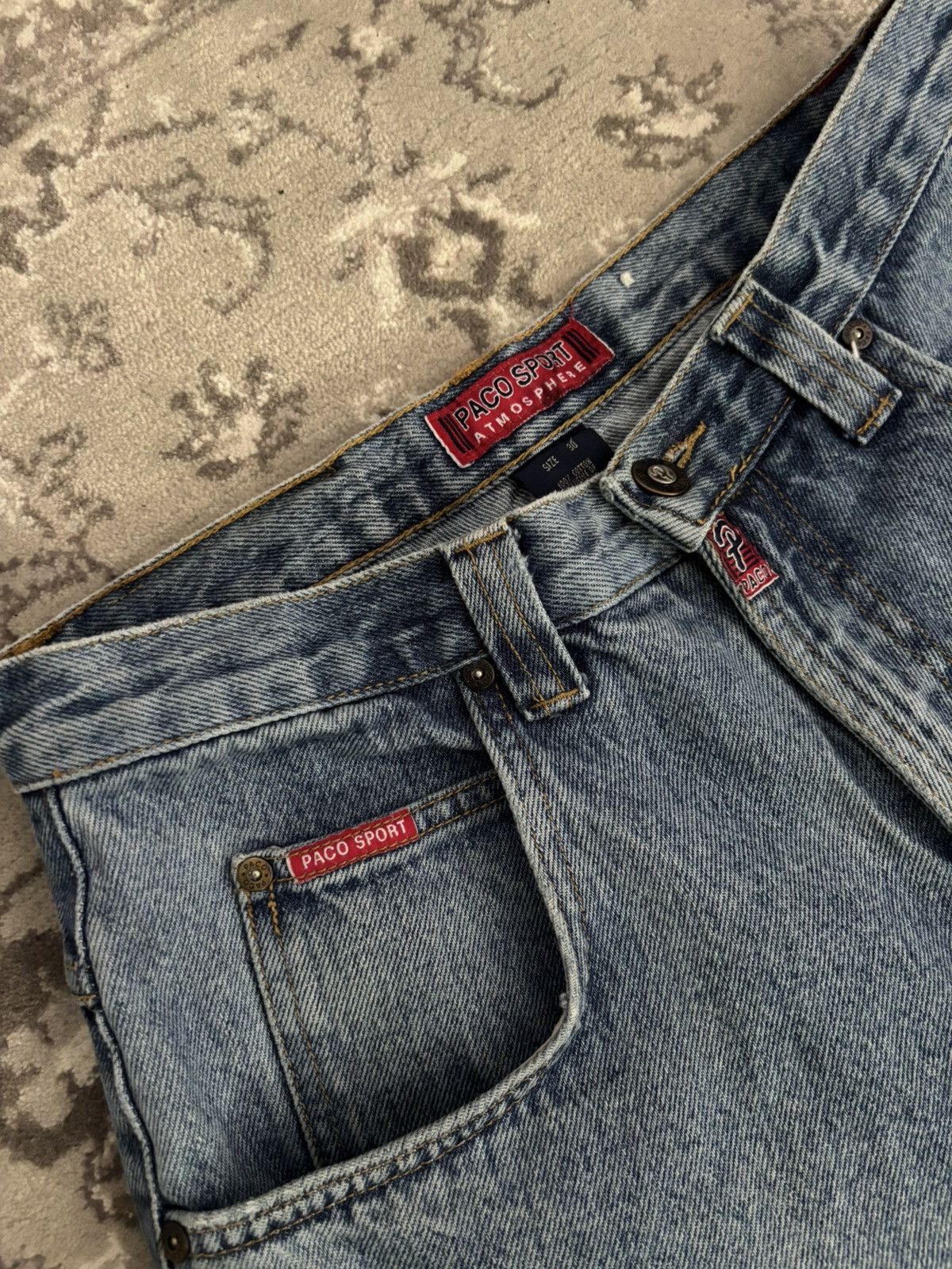Other Paco Sport Baggy Denim Jorts Size US 30 / EU 46 - 2 Thumbnail