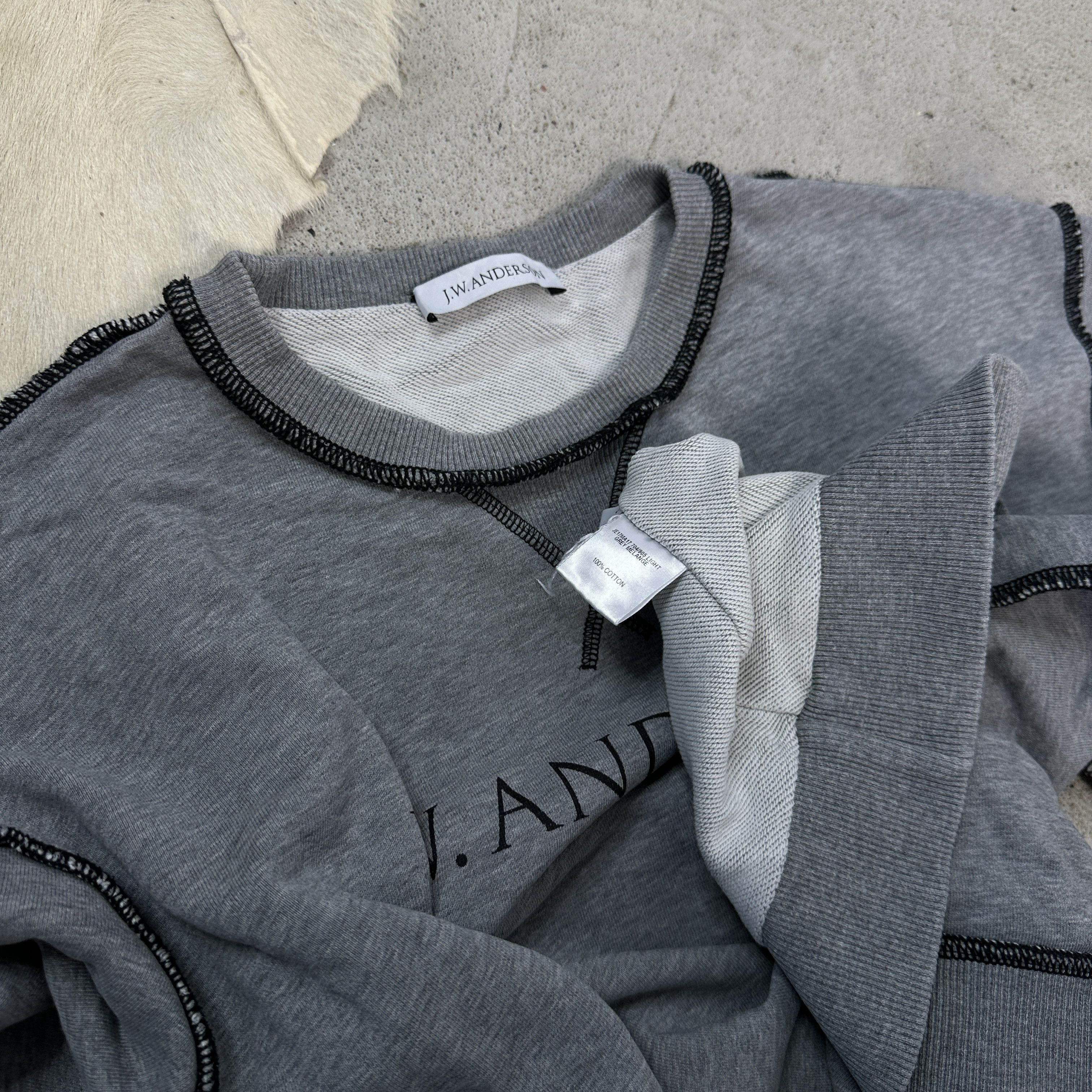 JW Anderson × Vintage JW Anderson Sweatshirt Size US XL / EU 56 / 4 - 4 Thumbnail