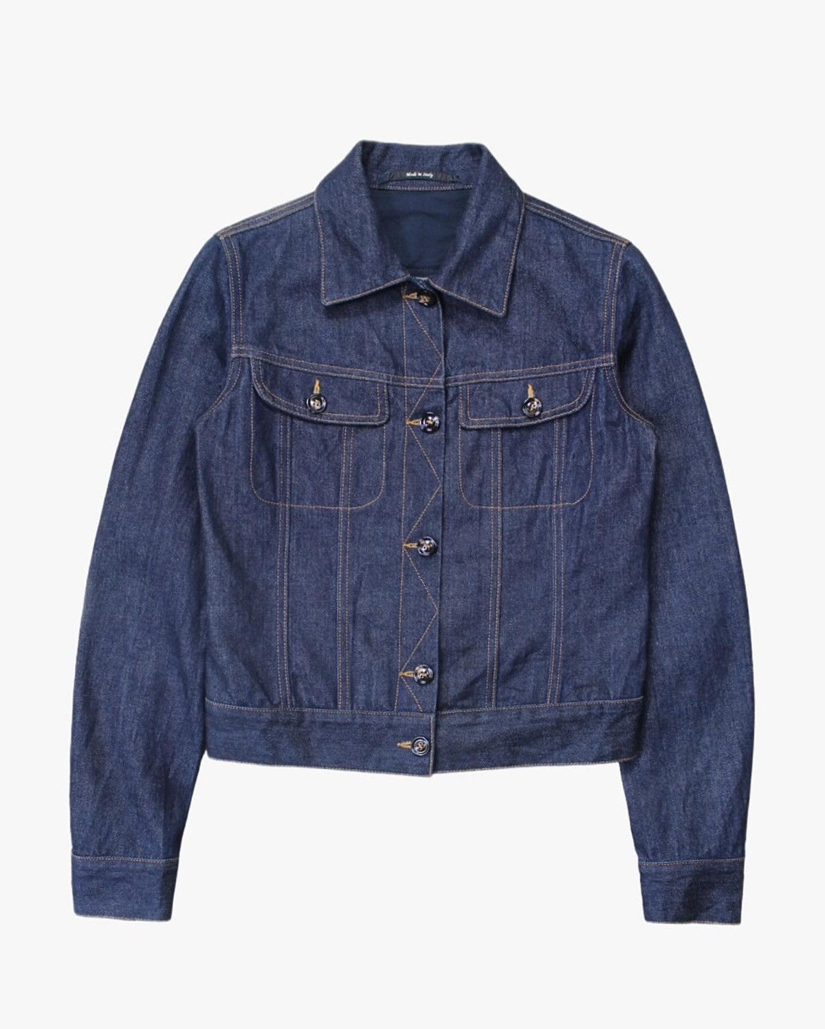 image of 2013 Maison Margiela Raw Denim Jacket, Women's (Size XS)