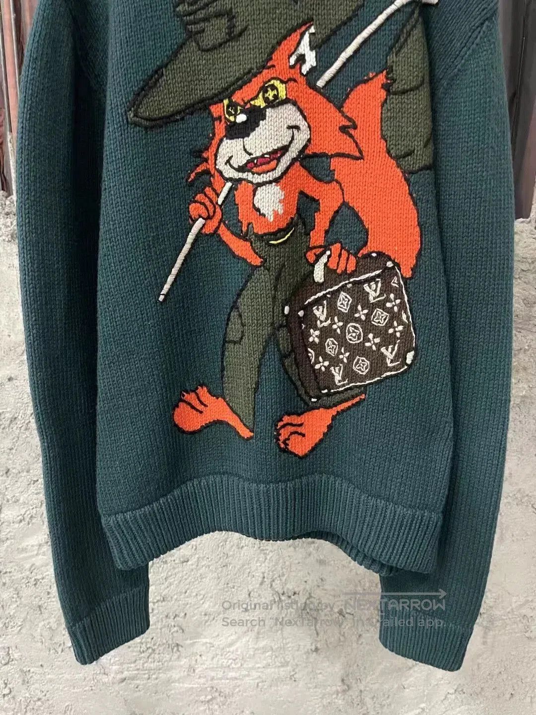 Louis Vuitton Louis Vuitton Cartoon Fox Monogram Sweater. Size US M / EU 48-50 / 2 - 4 Thumbnail
