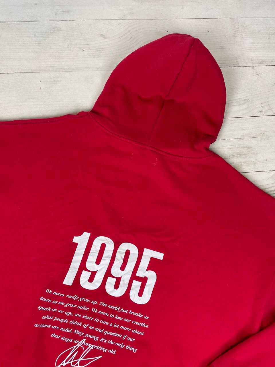 Vintage Vintage Childish 1995 Hoodie Big Logo Y2K Men Size 3XL Red Size US XXL / EU 58 / 5 - 12 Thumbnail