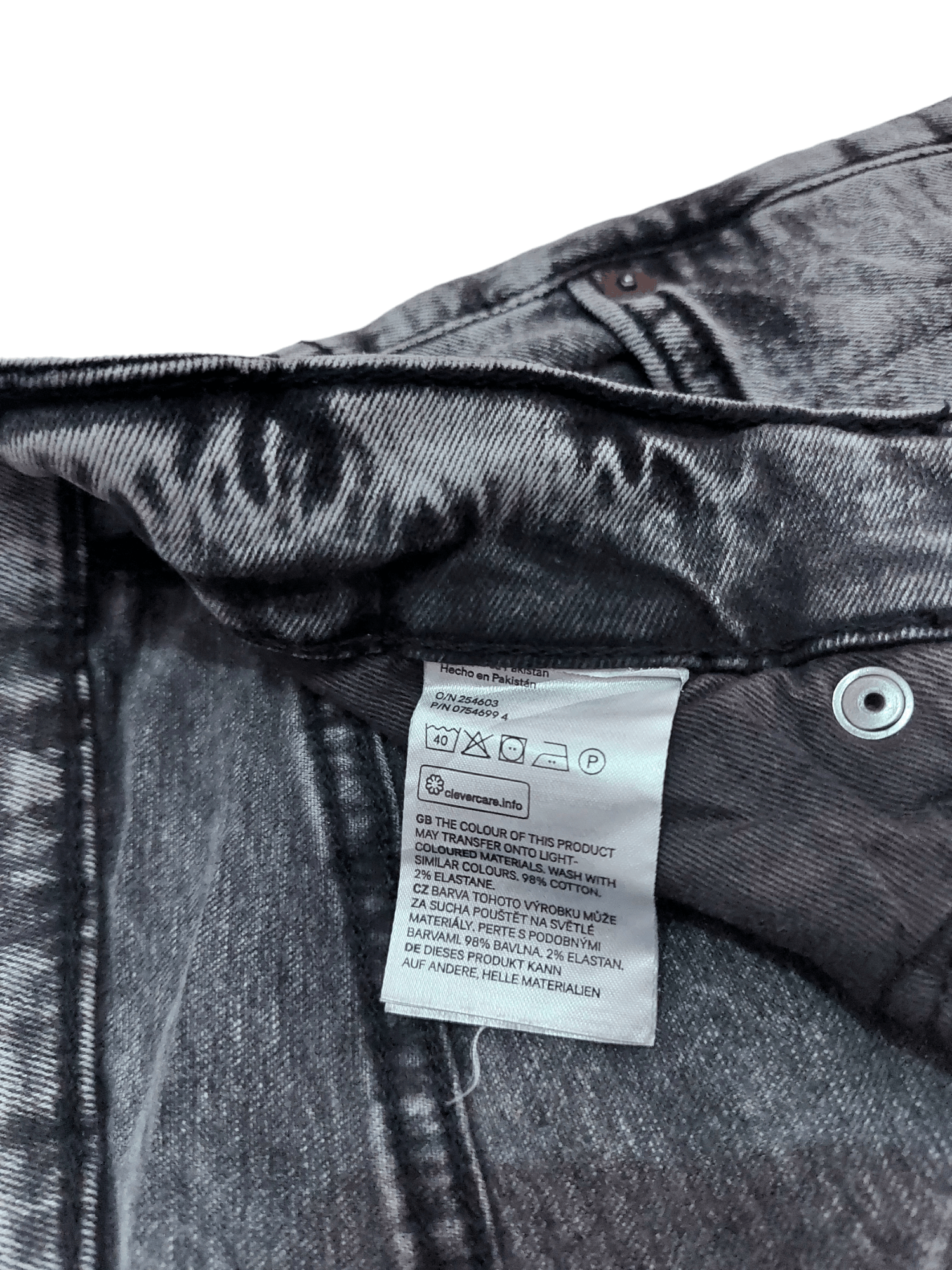 Vintage H&M Seditionaries Double Knee Denim Size US 30 / EU 46 - 9 Thumbnail