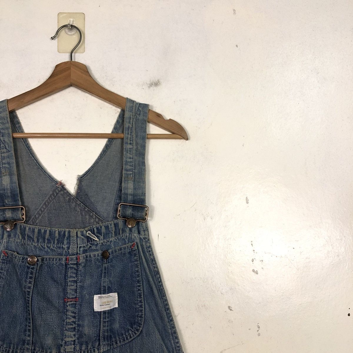 Vintage Vintage Union Made Denim Overall Big Mac Square Bak Size US 34 / EU 50 - 7 Thumbnail