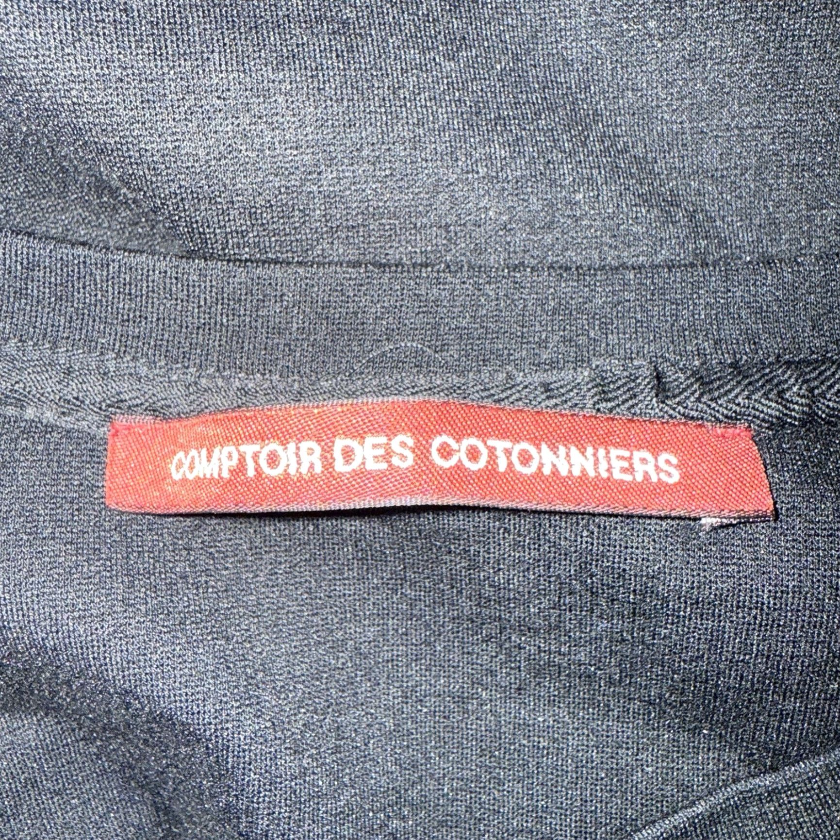 Vintage Comptoir des Cotonniers Black Pullover Sweatshirt Womens Size M Activewear Size M / US 6-8 / IT 42-44 - 4 Thumbnail