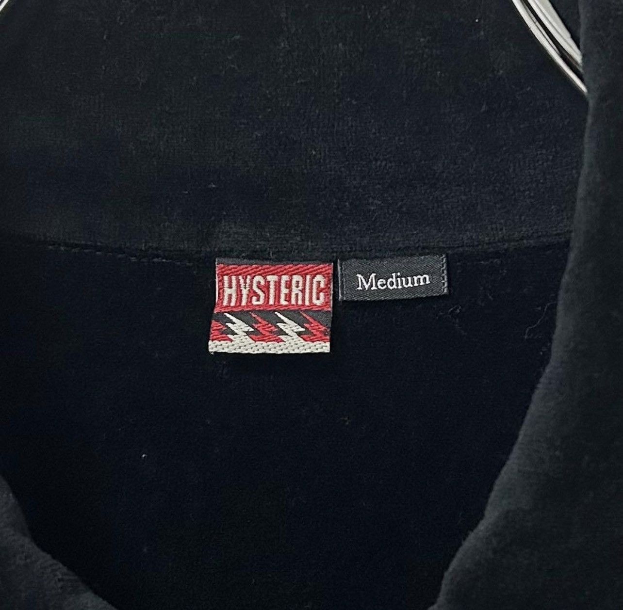 Hysteric Glamour Hysteric Glamour Velour Polo Shirt - Black Size US M / EU 48-50 / 2 - 12 Thumbnail