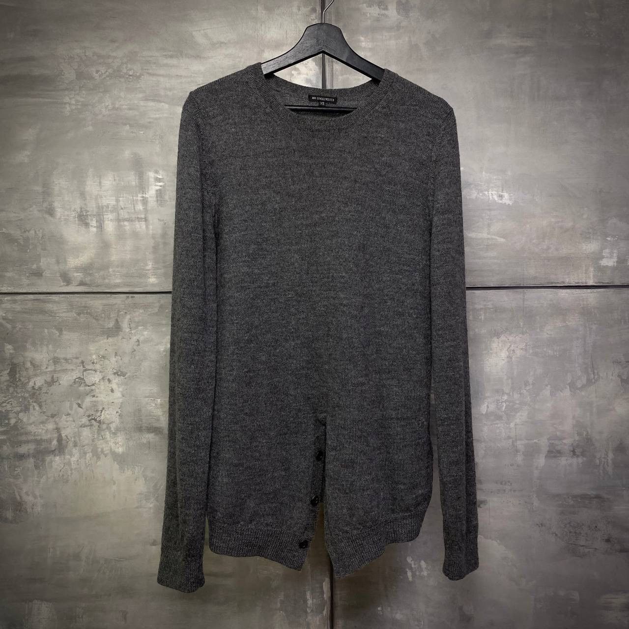 Ann Demeulemeester Buttons bottom sweater M Size US M / EU 48-50 / 2 - 1 Thumbnail