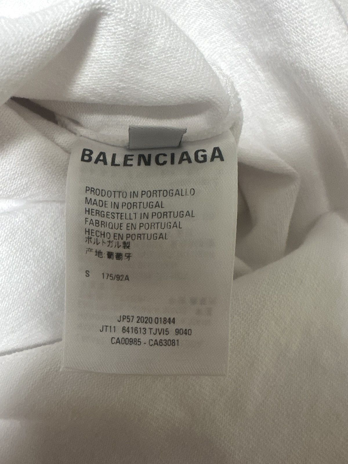 Balenciaga Balenciaga Language Tee Size US S / EU 44-46 / 1 - 10 Thumbnail