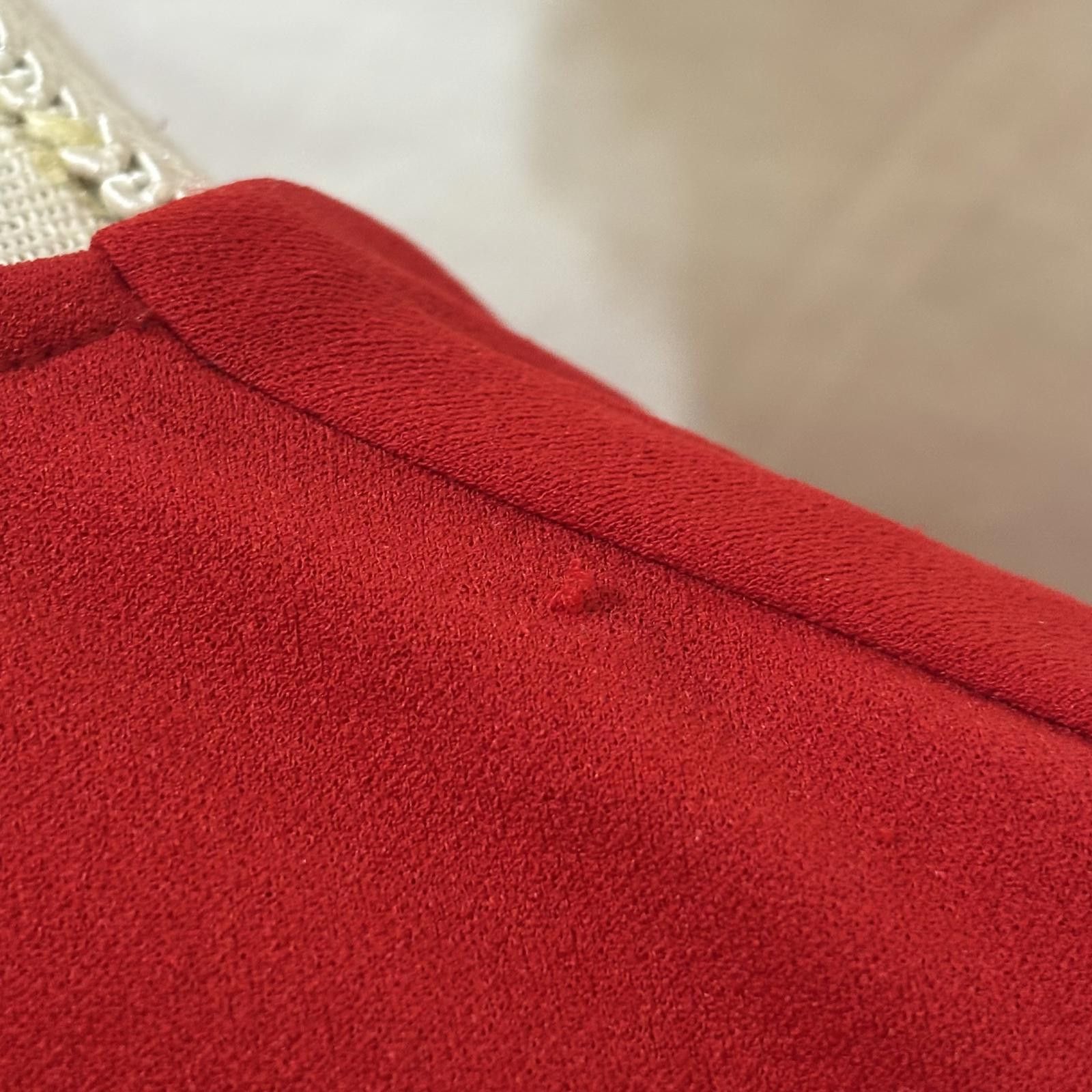 Other 90s/Y2K B. Darlin cherry red scalloped dress size 0 Size XS / US 0-2 / IT 36-38 - 5 Thumbnail