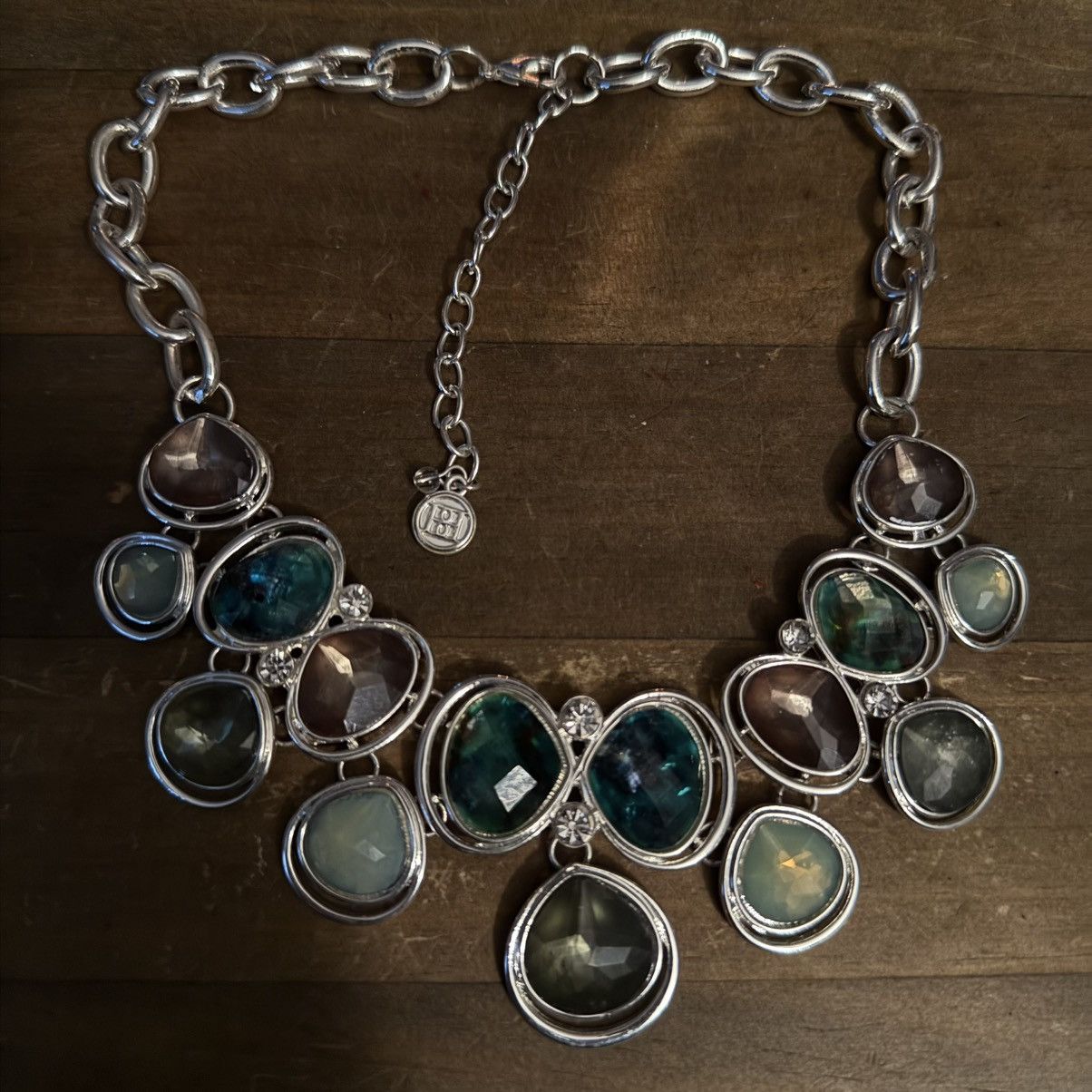 House of Harlow House of Harlow chunky dangling gemstones statement necklace Size ONE SIZE - 2 Thumbnail
