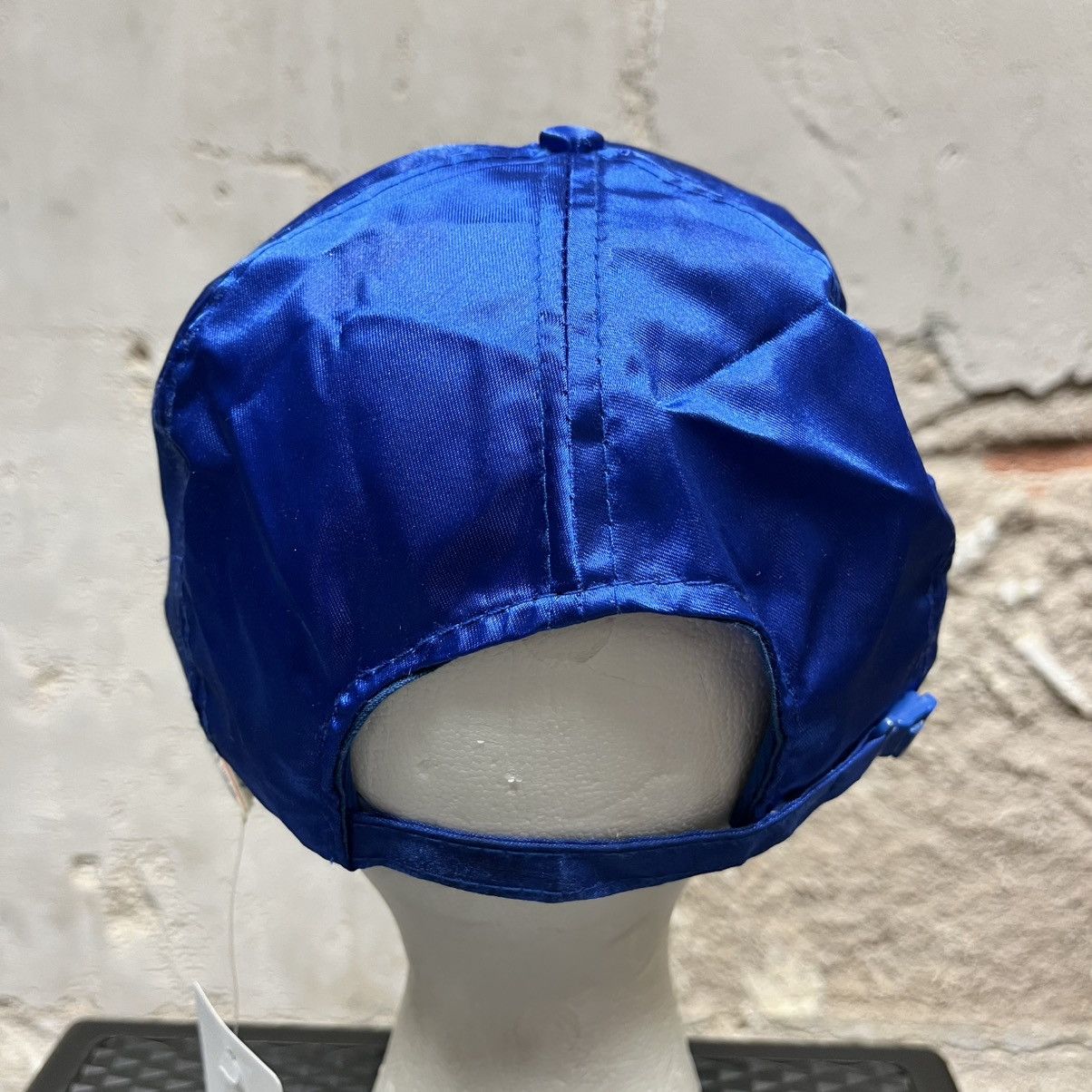 Vintage Vintage 1990s Silky Satin Blue Operation Desert Storm Hat Size ONE SIZE - 3 Thumbnail