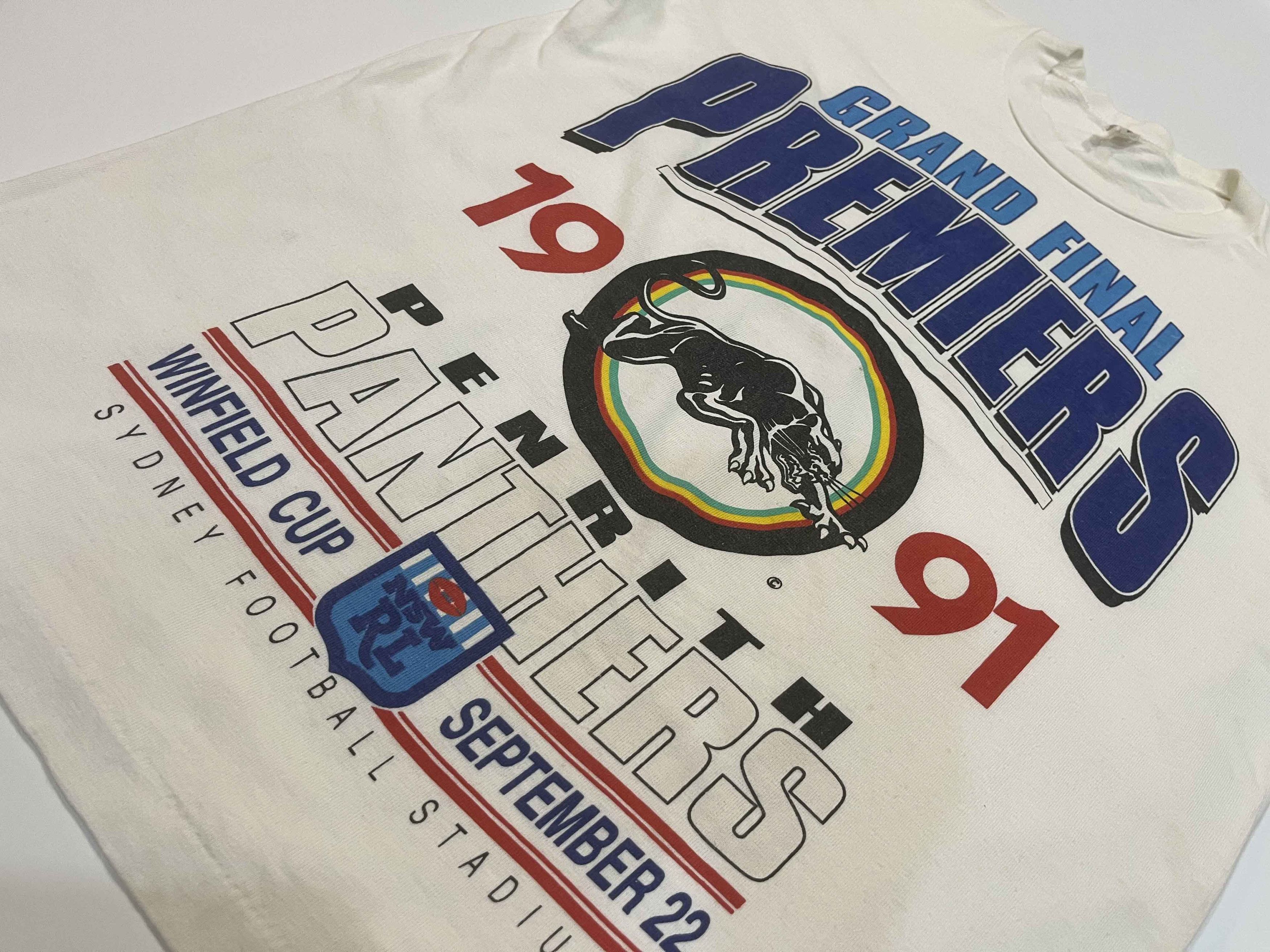Vintage Vintage Penrith Panthers Australian Rugby League T-Shirt Size US L / EU 52-54 / 3 - 5 Thumbnail