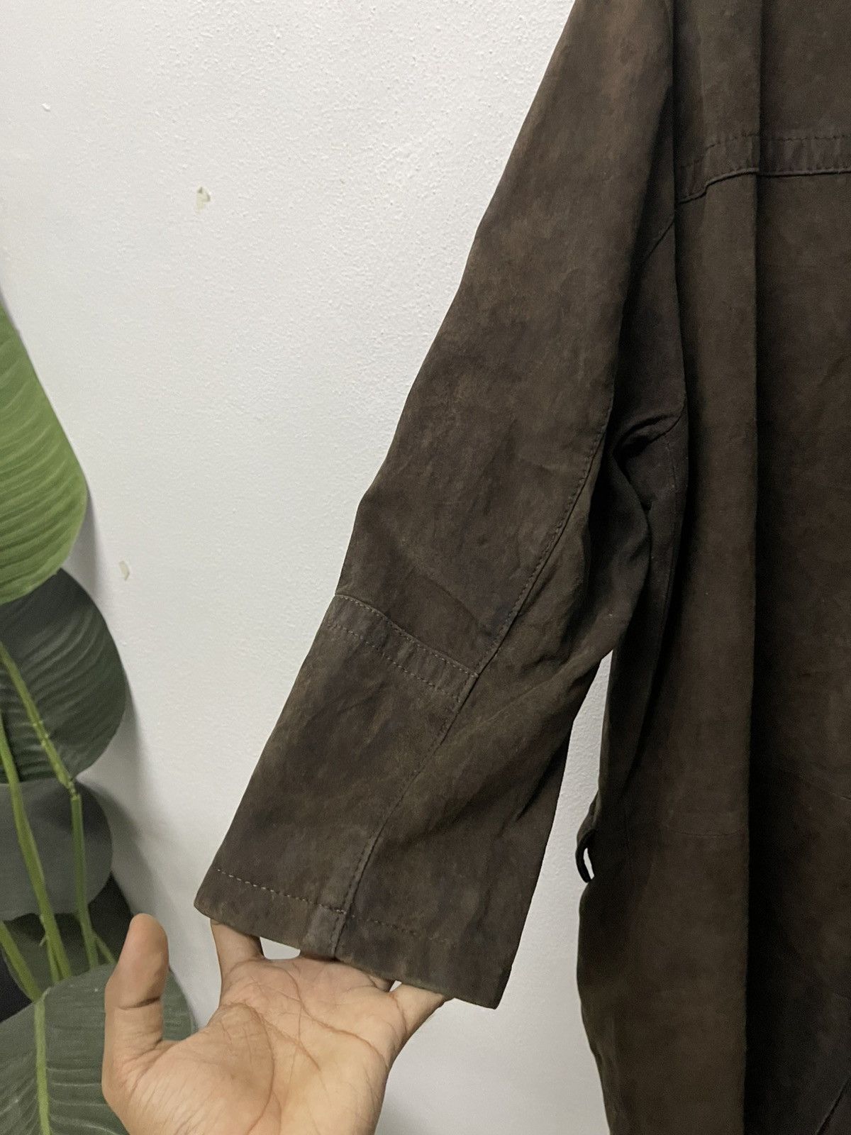 Gucci AW 1998 GUCCI BY TOMFORD SUEDE LEATHER COAT Size US L / EU 52-54 / 3 - 15 Thumbnail