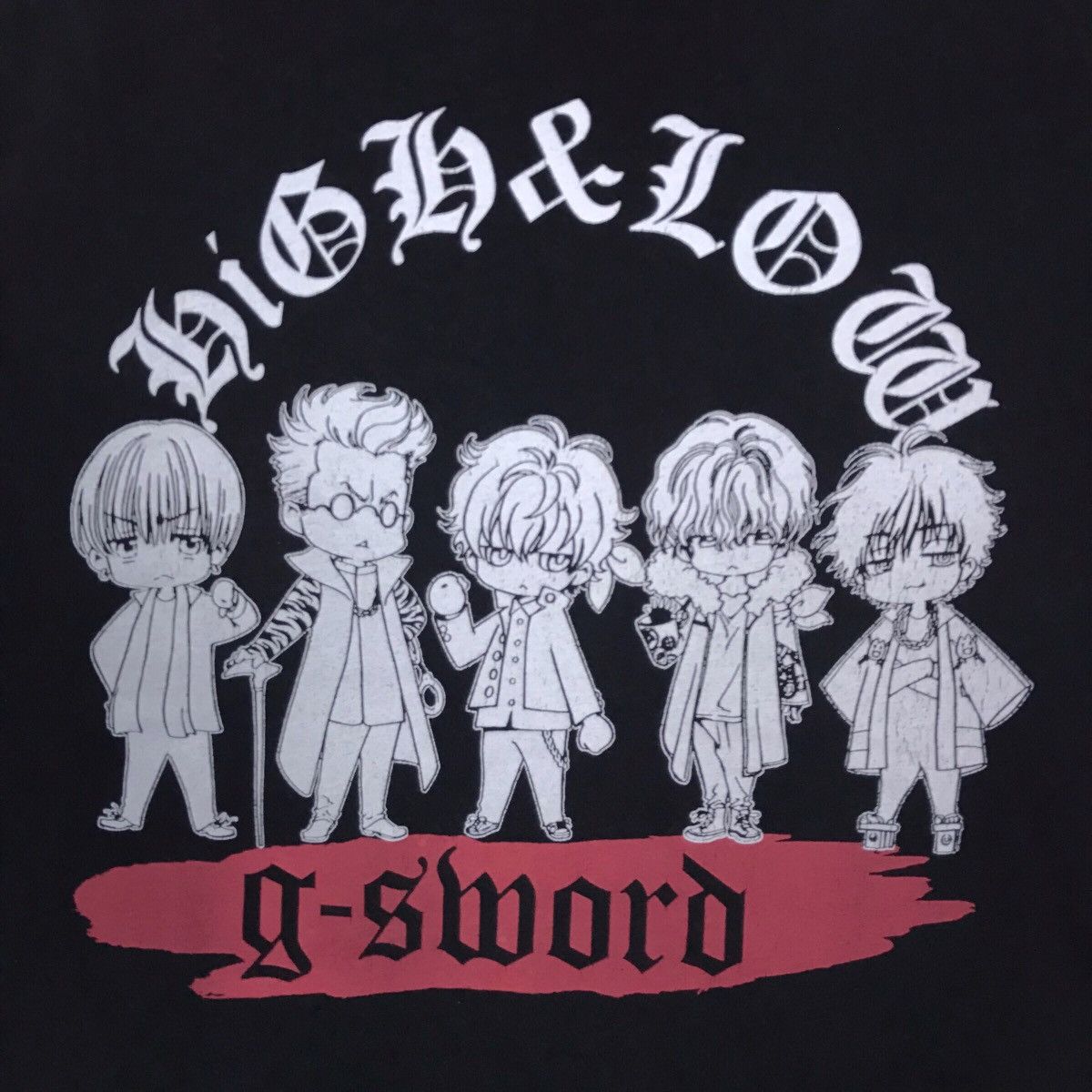HAL Studios High & Low G Sword Anime Tee Shirt Size US L / EU 52-54 / 3 - 3 Thumbnail
