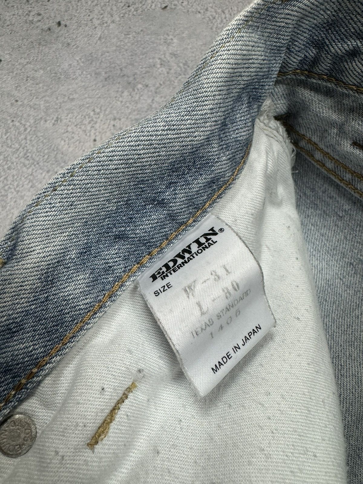 Edwin Edwin jeans denim made in Japan Texas standard Size US 31 - 5 Thumbnail