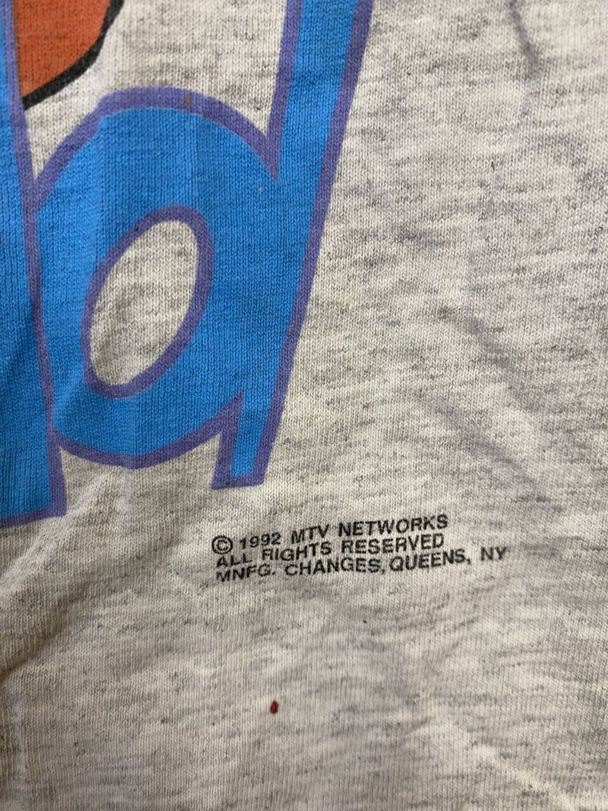 Anvil Anvil 1992 MTV Ren & Stimpy Ask Dr Stupid T-Shirt Size US M / EU 48-50 / 2 - 10 Thumbnail