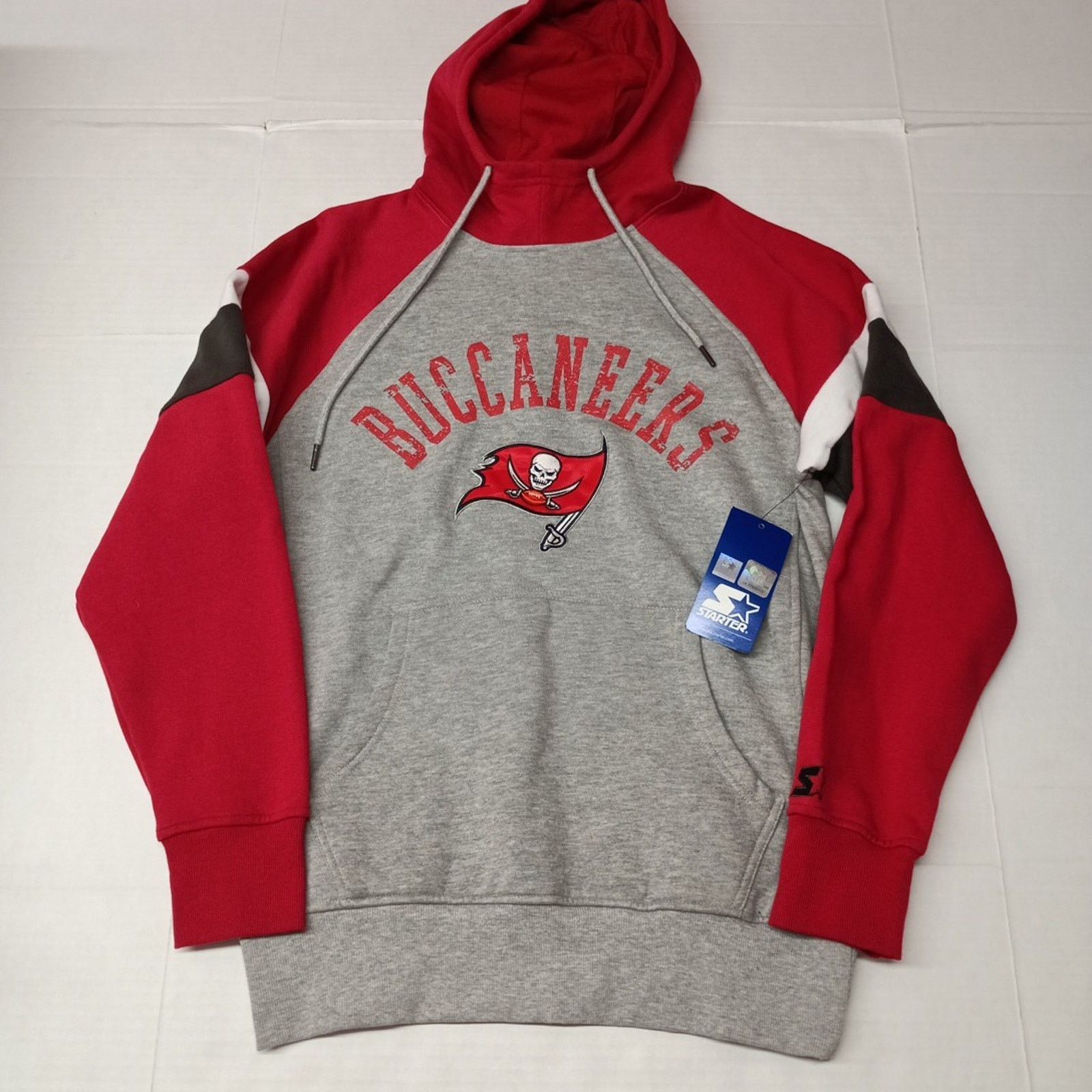 Starter Tampa Bay Buccaneers Hoodie Men's Size S Starter Gray Red Size US S / EU 44-46 / 1 - 1 Thumbnail