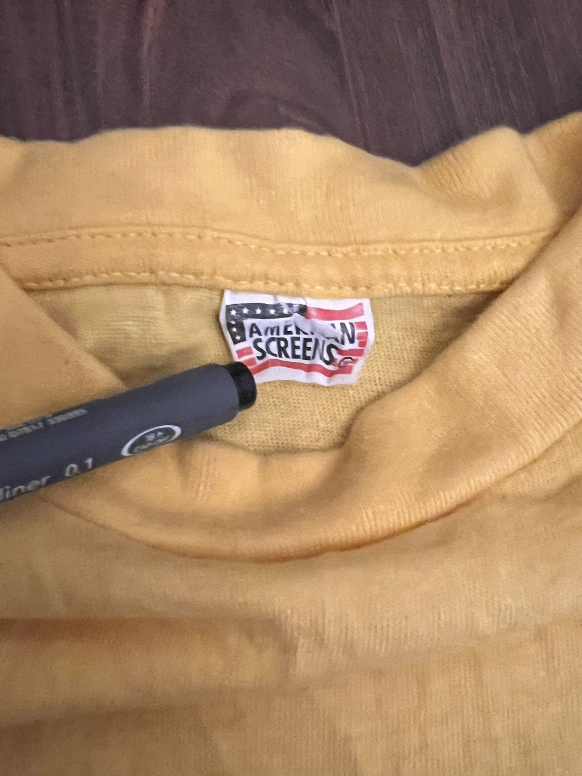 Vintage Vintage Joke “Pet my snake” Graphic Tee in Yellow Size US M / EU 48-50 / 2 - 5 Thumbnail
