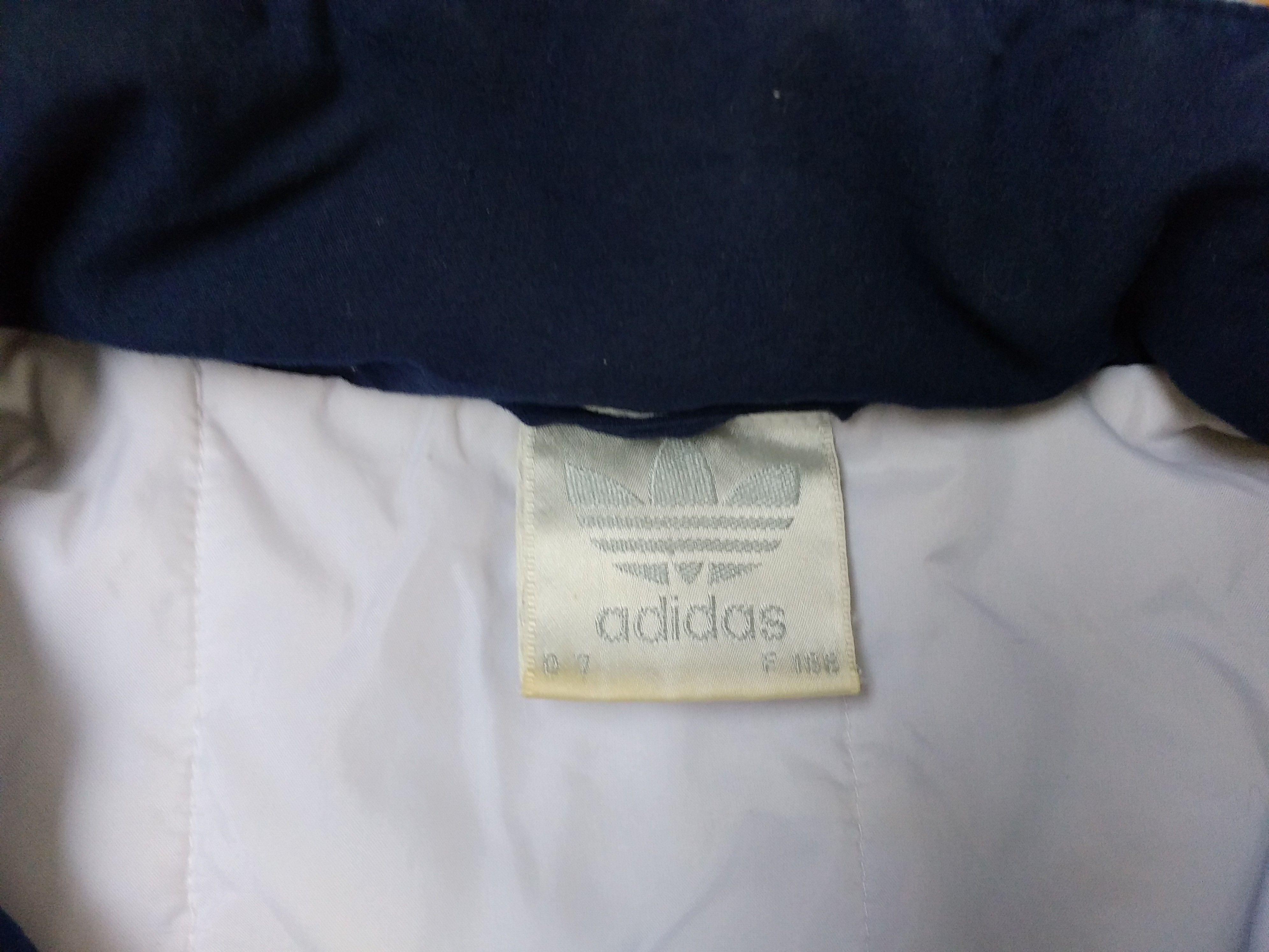 Adidas × Vintage ADIDAS jacket, blue vintage hip hop 90s hip-hop size L Size US L / EU 52-54 / 3 - 8 Thumbnail
