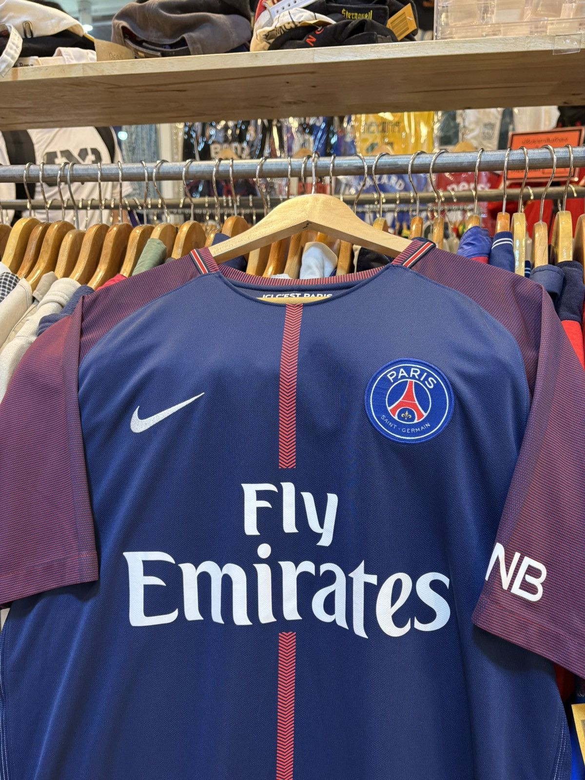 Nike 2017 PSG NEYMAR 10 Size US XL / EU 56 / 4 - 3 Thumbnail