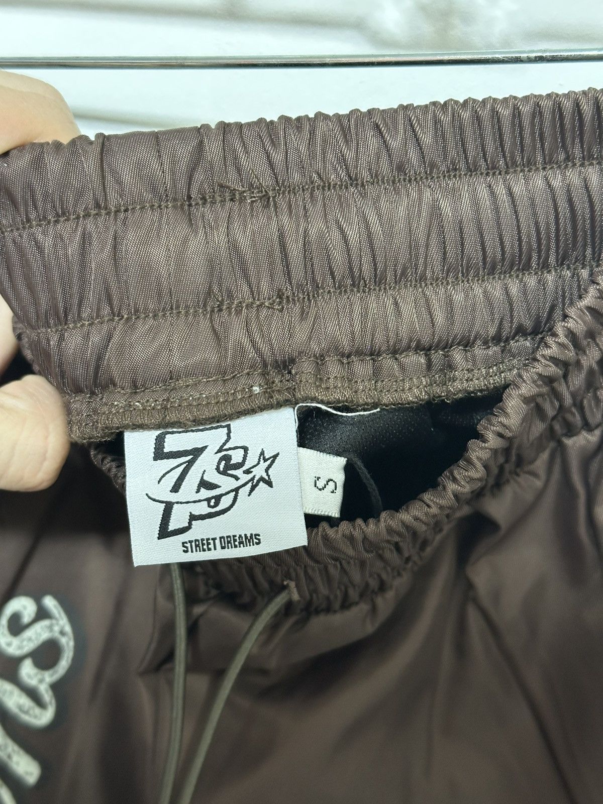 TRIPLE SEVENS Triple Sevens Brown Nylon Button Shorts Size US 28 / EU 44 - 3 Thumbnail