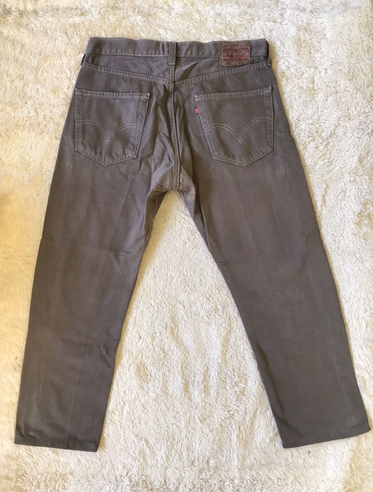 Levi's × Vintage Vintage 80s Levi’s Brown Denim Jeans Size US 32 / EU 48 - 7 Thumbnail