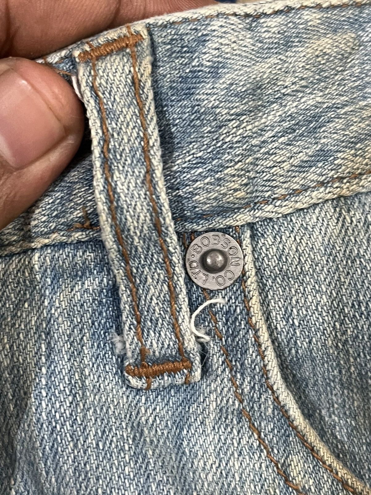 Japanese Brand Vintage Bobson Flare Denim Size US 29 - 5 Thumbnail