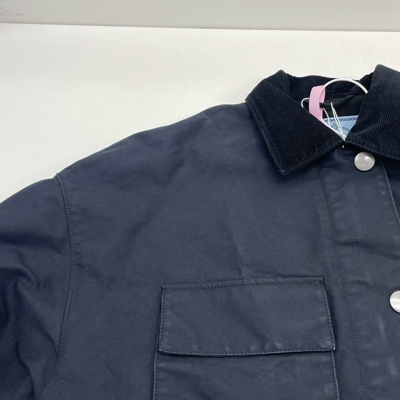 Prada Prada Black Long Sleeve Denim Jacket -2505 Size US M / EU 48-50 / 2 - 4 Thumbnail