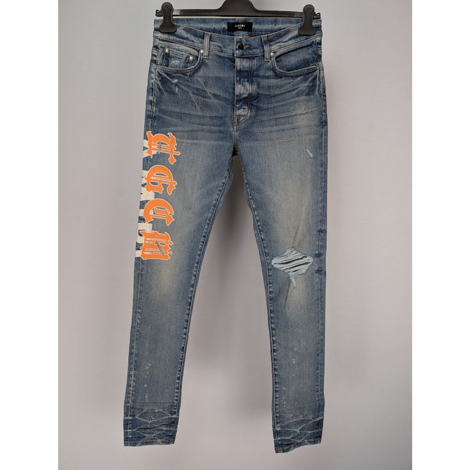 Amiri o1rshd1 TGCW Amiri Jeans in Orange Size US 36 / EU 52 - 1 Thumbnail