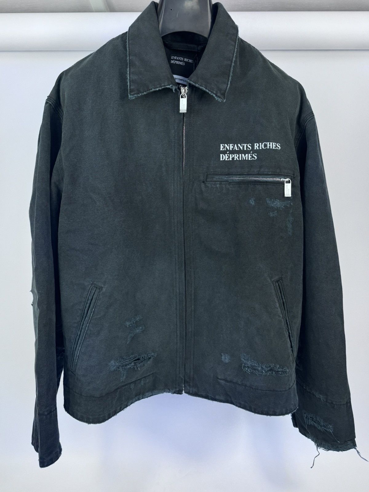 Enfants Riches Deprimes LOGO PRINT DISTRESSED JACKET Size US M / EU 48-50 / 2 - 1 Thumbnail
