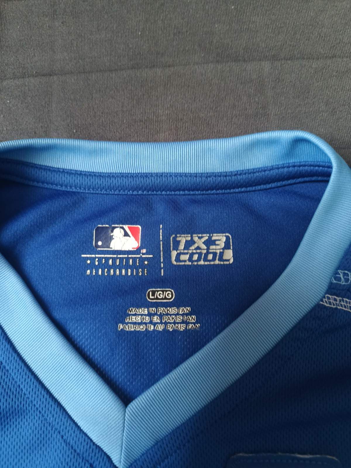 Majestic Men's Majestic Cool Base Kansas City Royals Eric Hosmer #35 Size US L / EU 52-54 / 3 - 7 Thumbnail