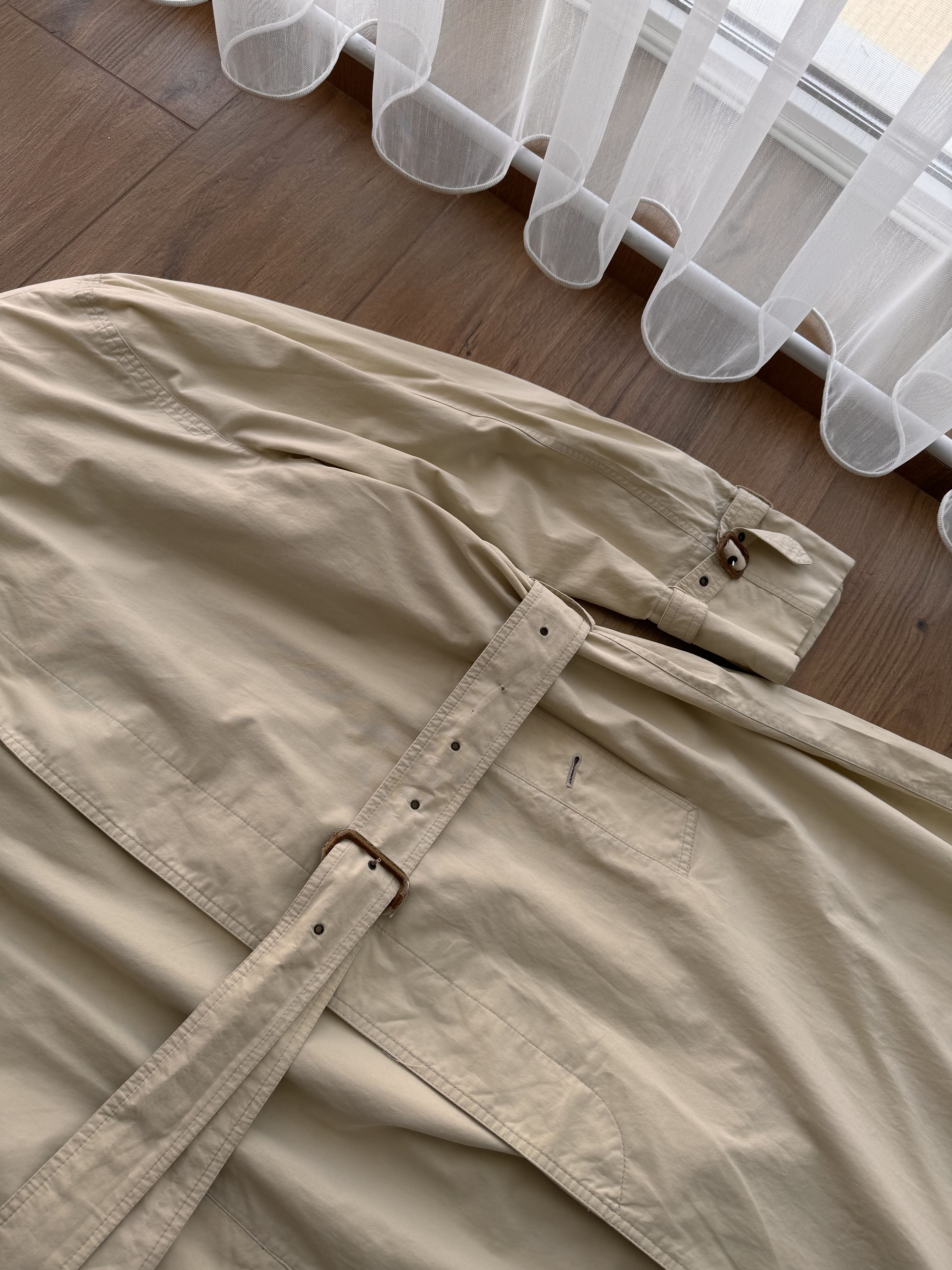 Vintage Herno Made in Italy Luxury Beige Long Coat