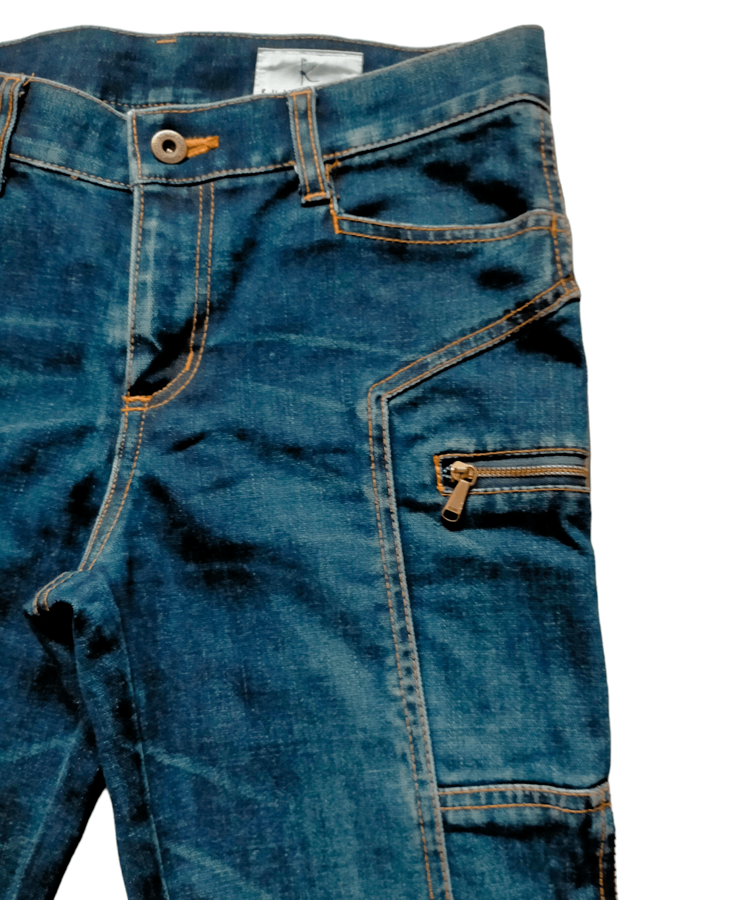 Japanese Brand × Vintage Flare Jeans Kumikyoku skinny Boot cut Size US 29 - 5 Thumbnail